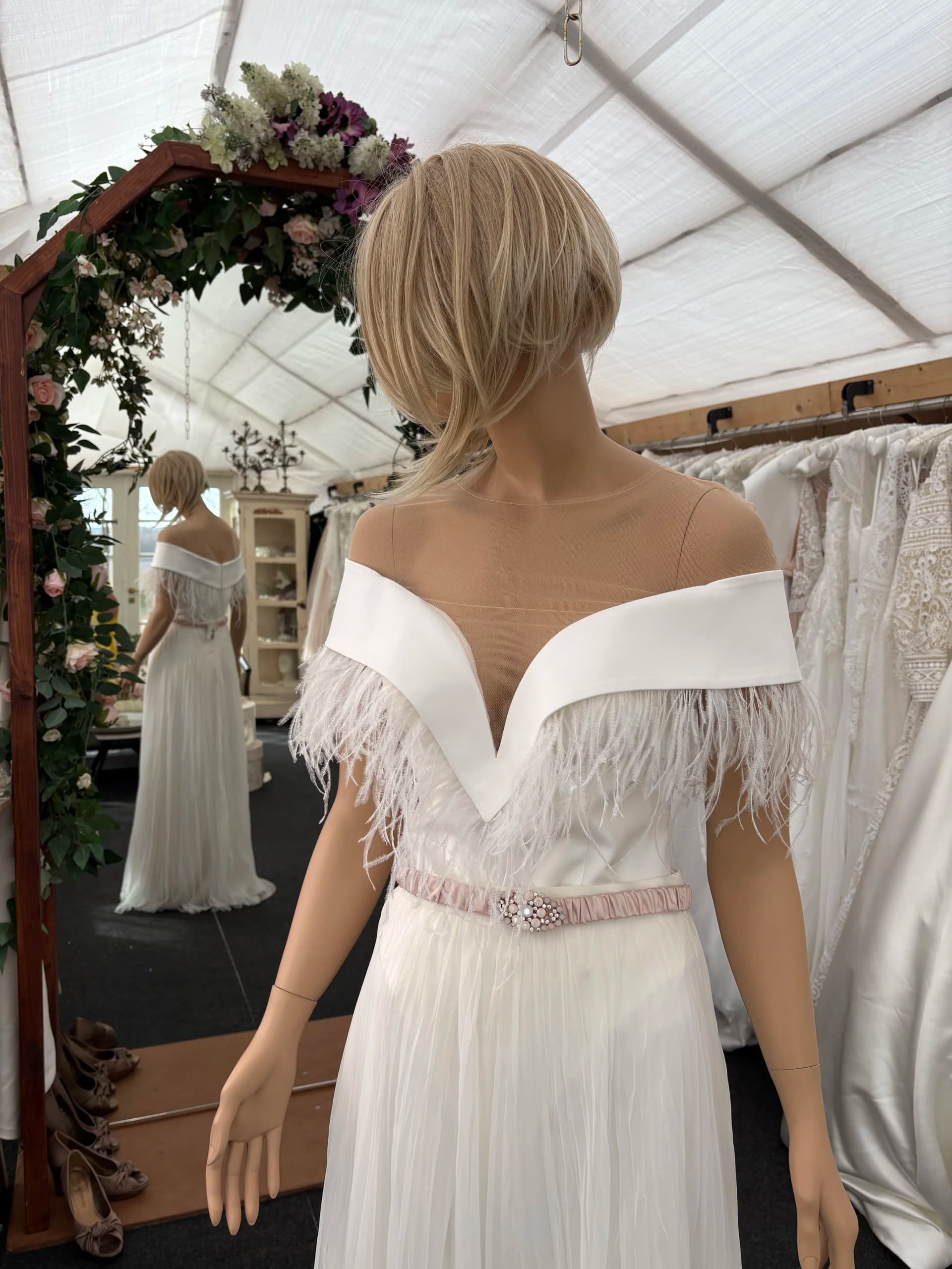 Beatrice – To Be Loved todelt brudekjole str. 38 - billede 5