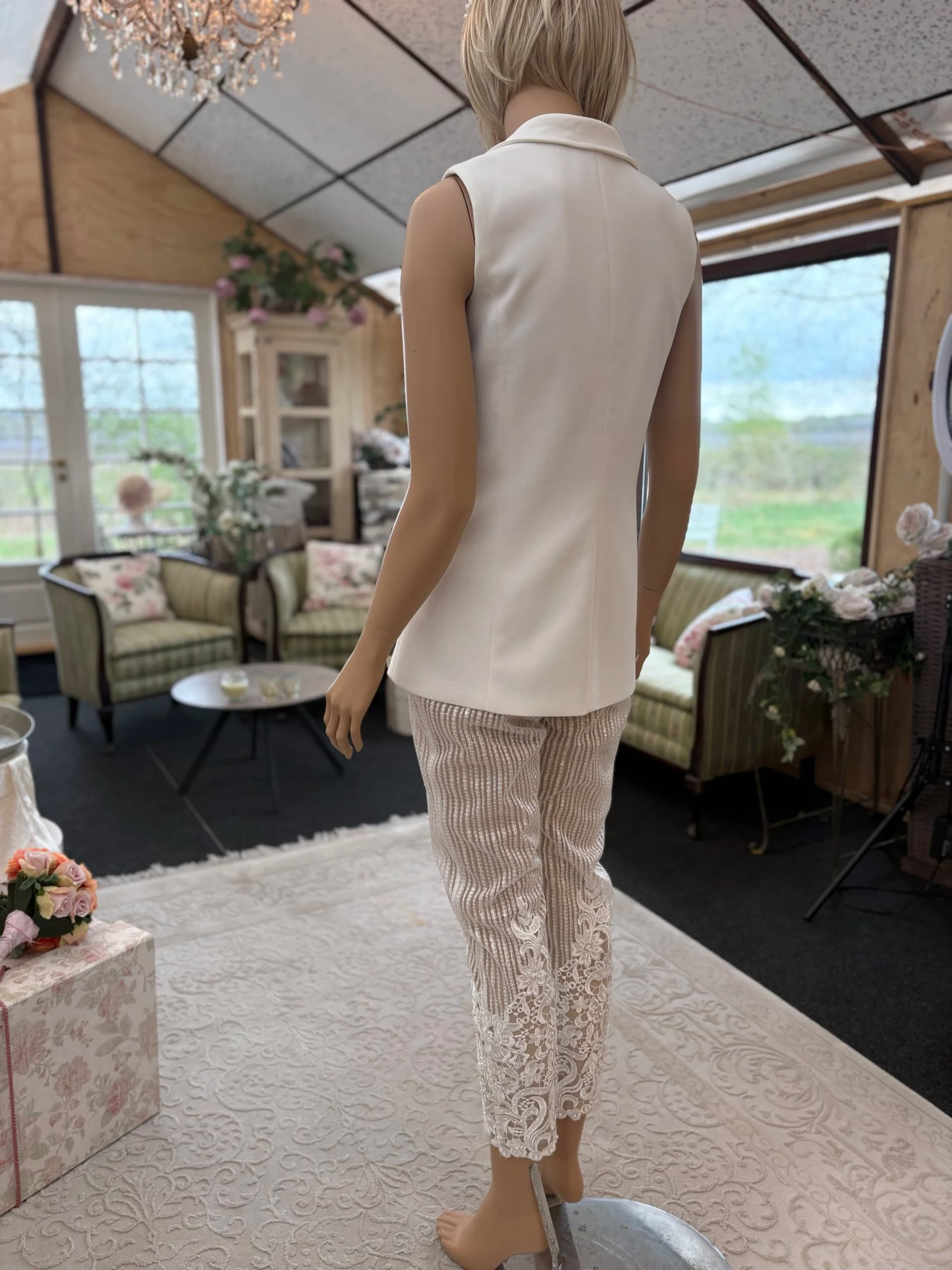 Regina – Preloved buksedragt str. 36 - billede 6