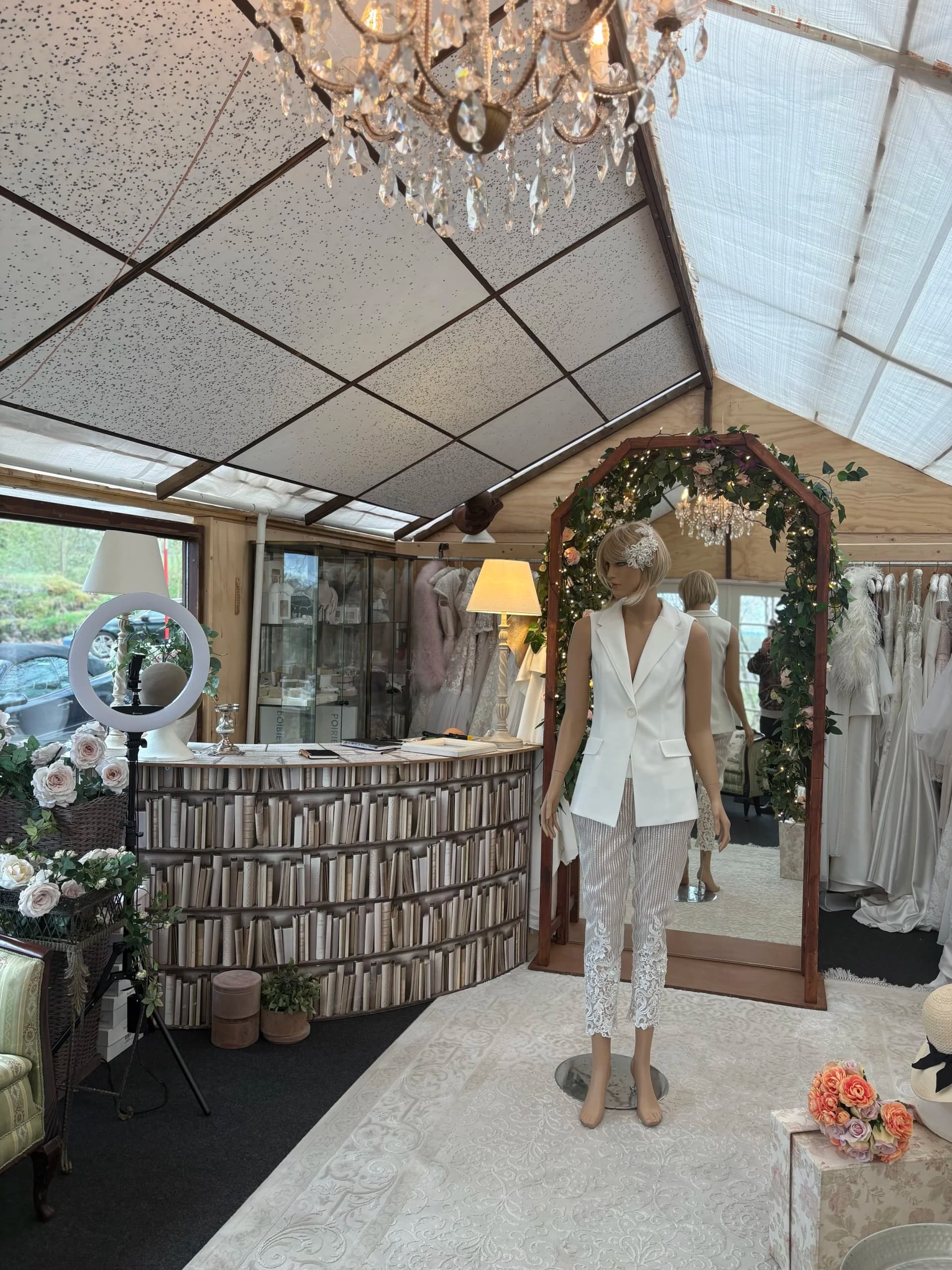 Regina – Preloved buksedragt str. 36 - billede 7