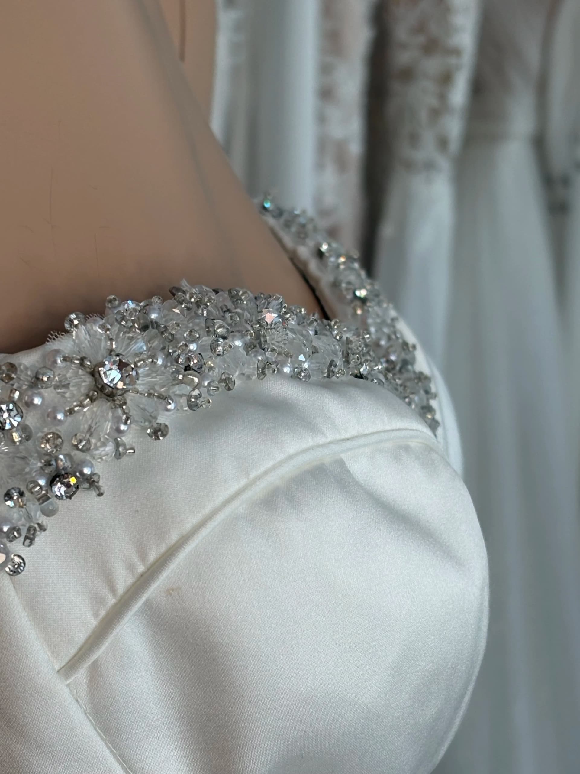 Celina – Preloved brudekjole str. 38 - billede 8