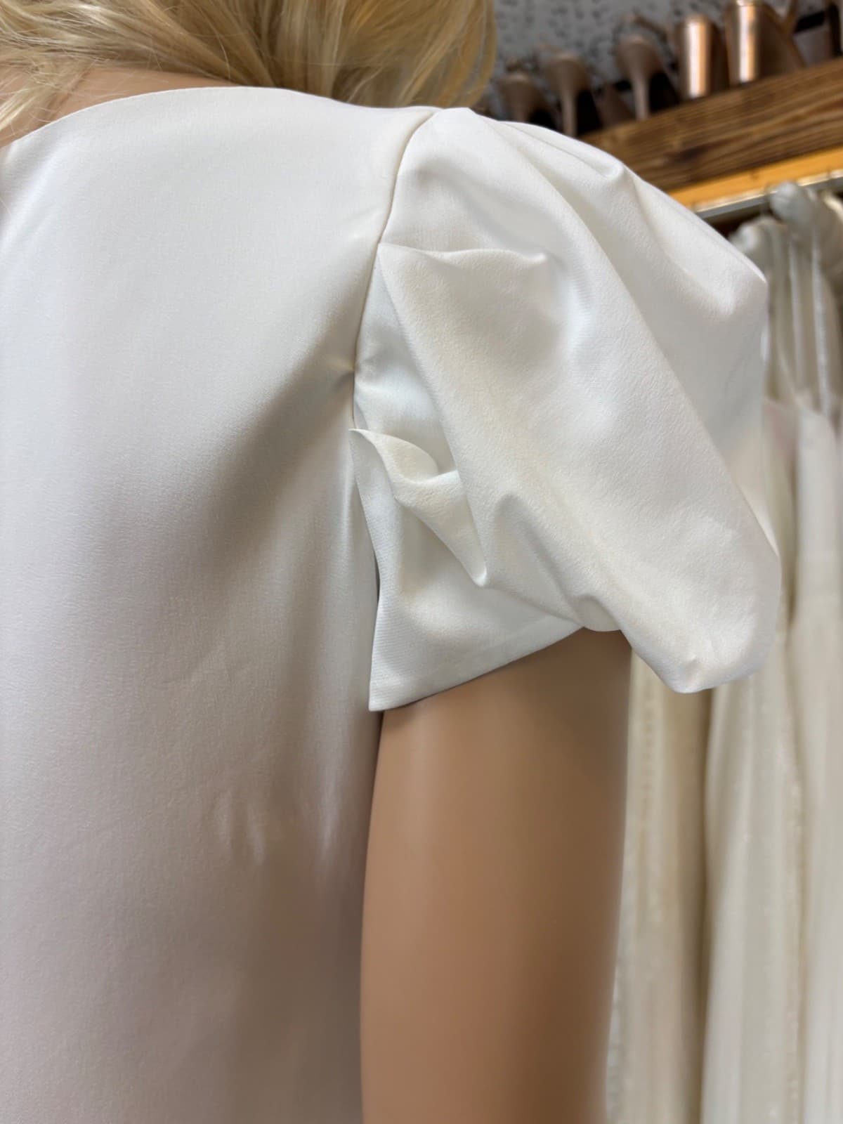 Detalje af ærmet bagfra