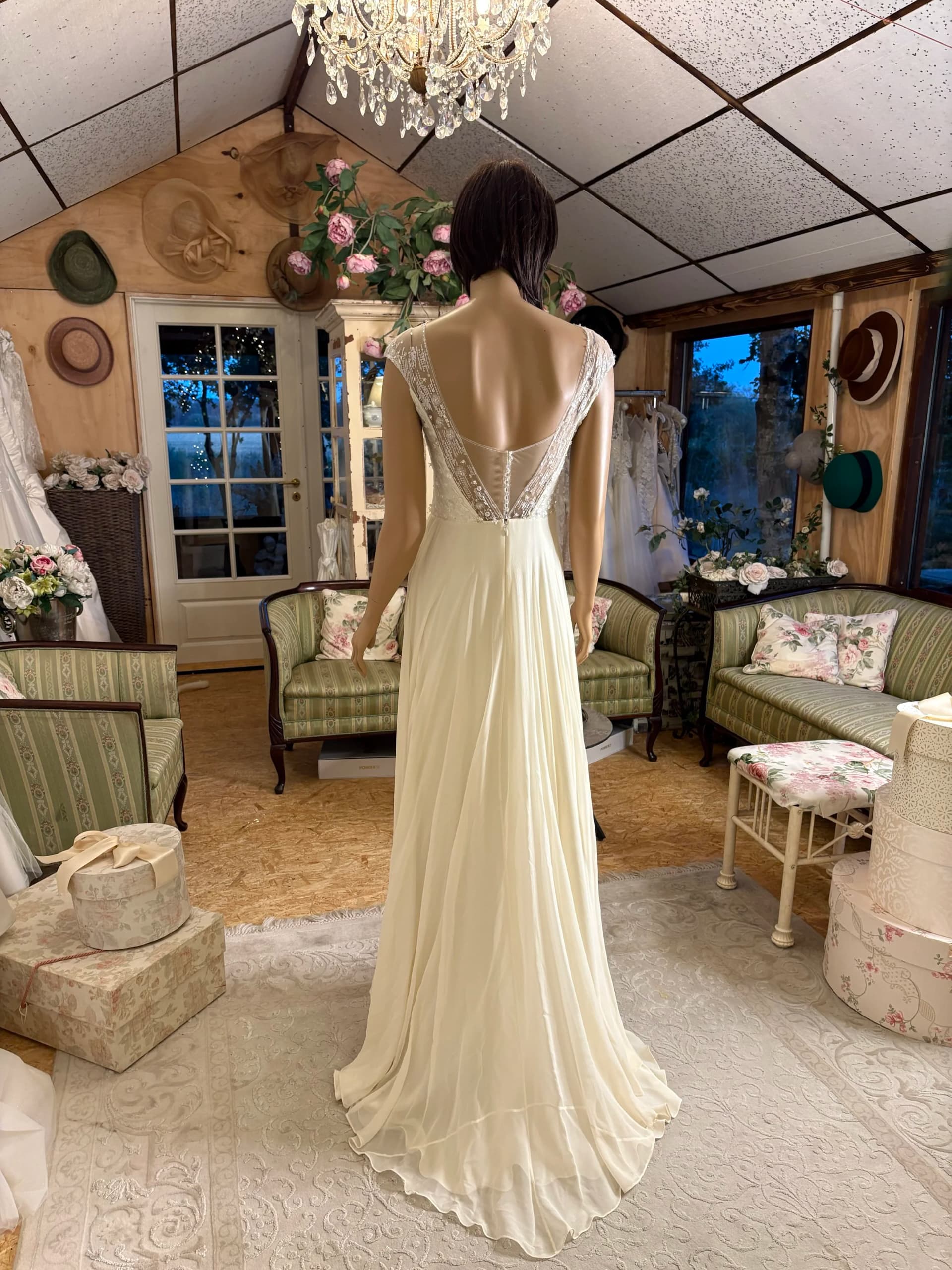 Jenny – Preloved brudekjole str. 40 - billede 2