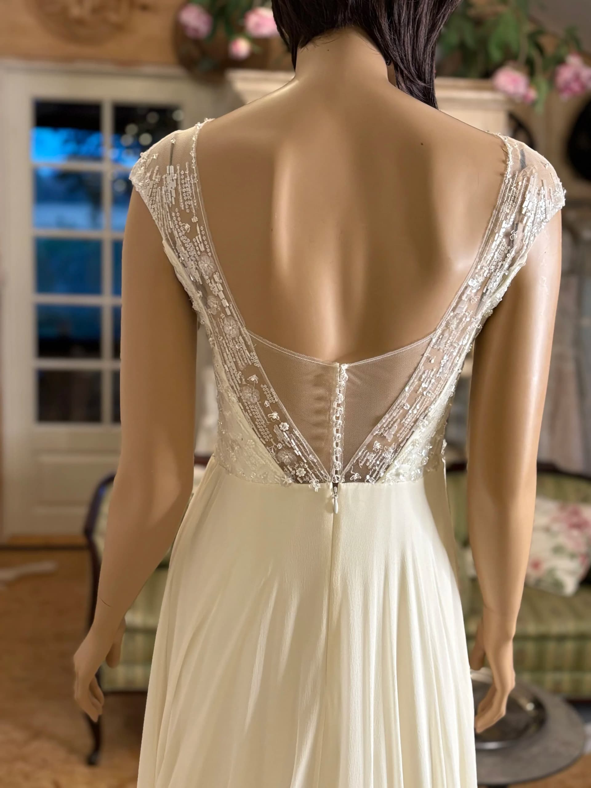 Jenny – Preloved brudekjole str. 40 - billede 5