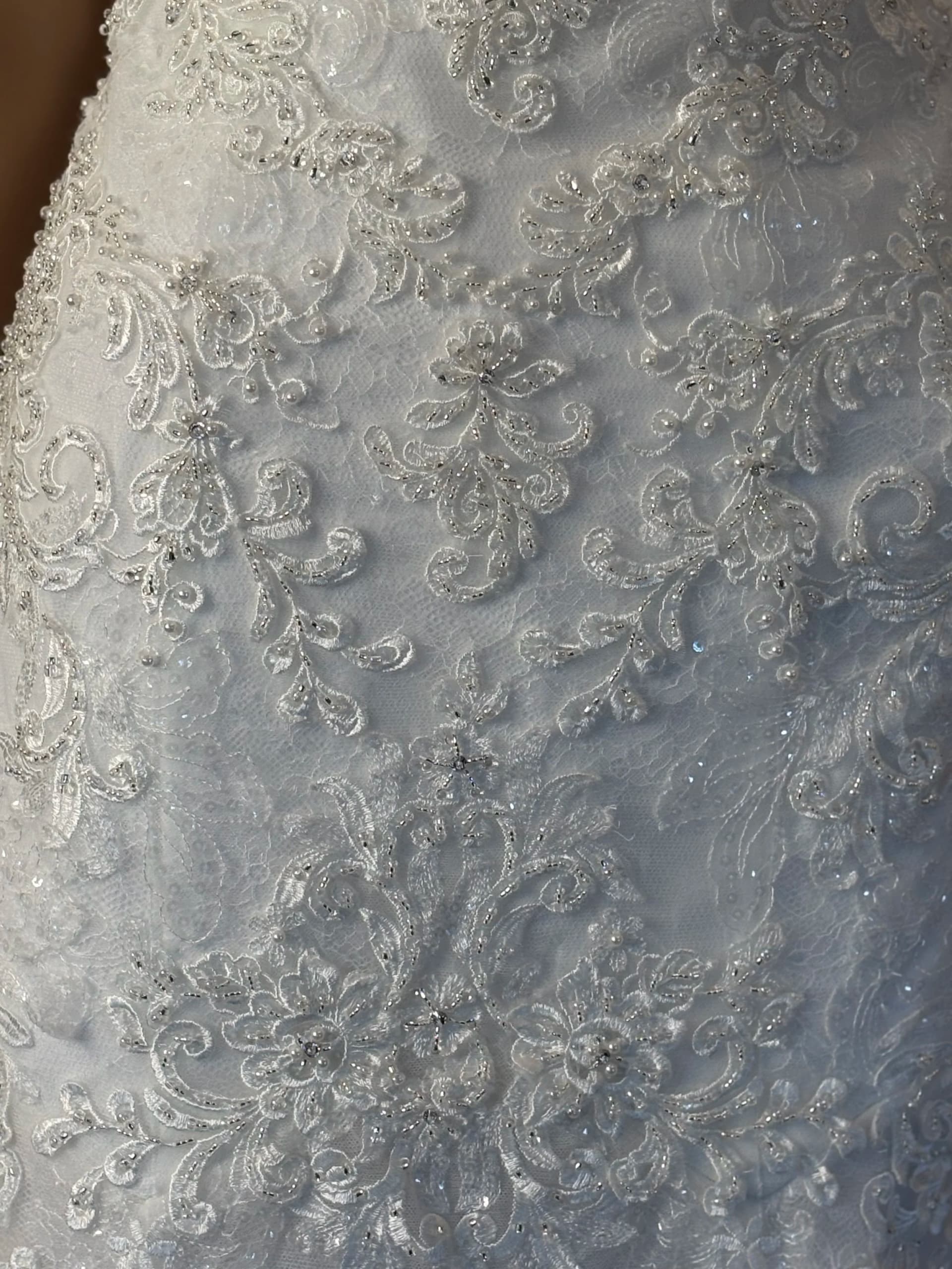 Bitten – Preloved brudekjole str. 38 - billede 7