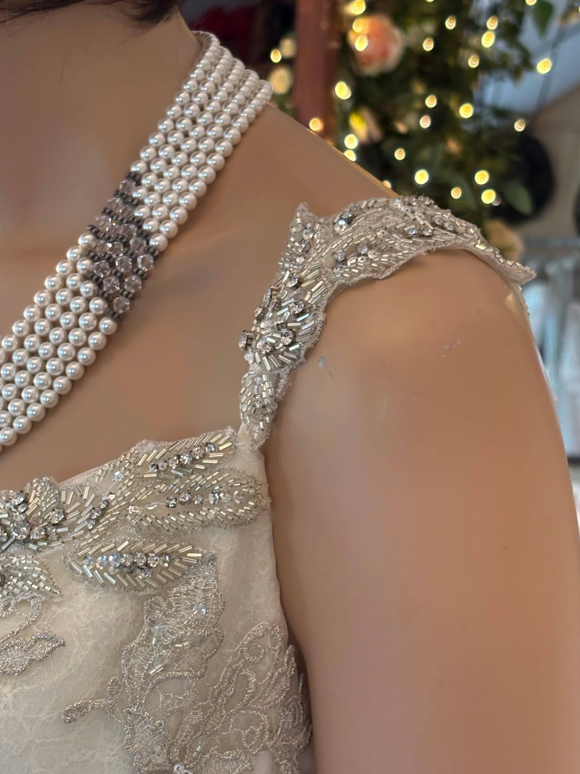 Luise – Preloved brudekjole str. 38 - billede 6