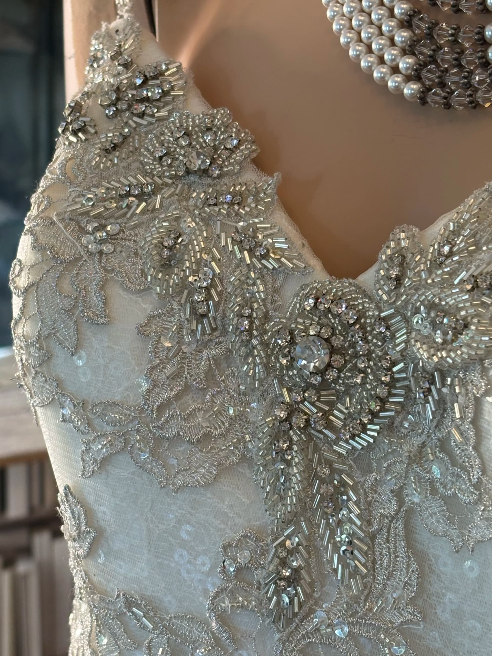 Luise – Preloved brudekjole str. 38 - billede 2