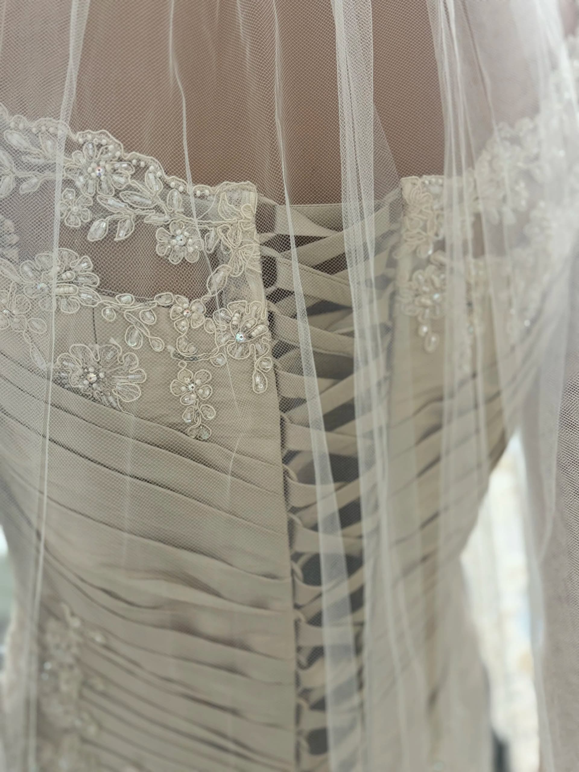 Vivi – Preloved brudekjole str. 38 - billede 7