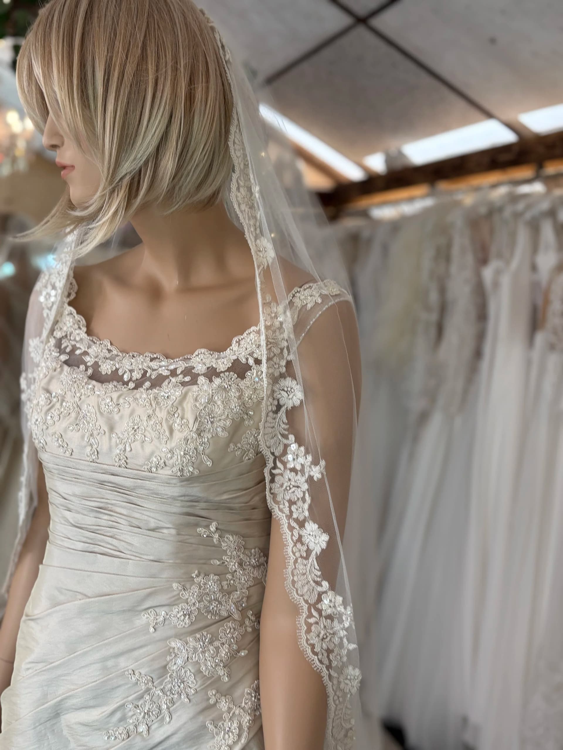 Vivi – Preloved brudekjole str. 38 - billede 8