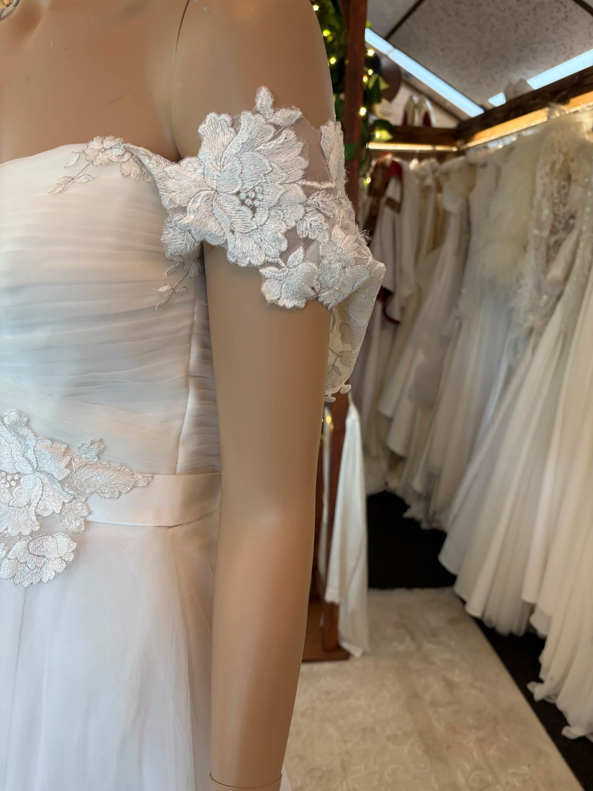 Bella – Preloved brudekjole str. 34 - billede 4