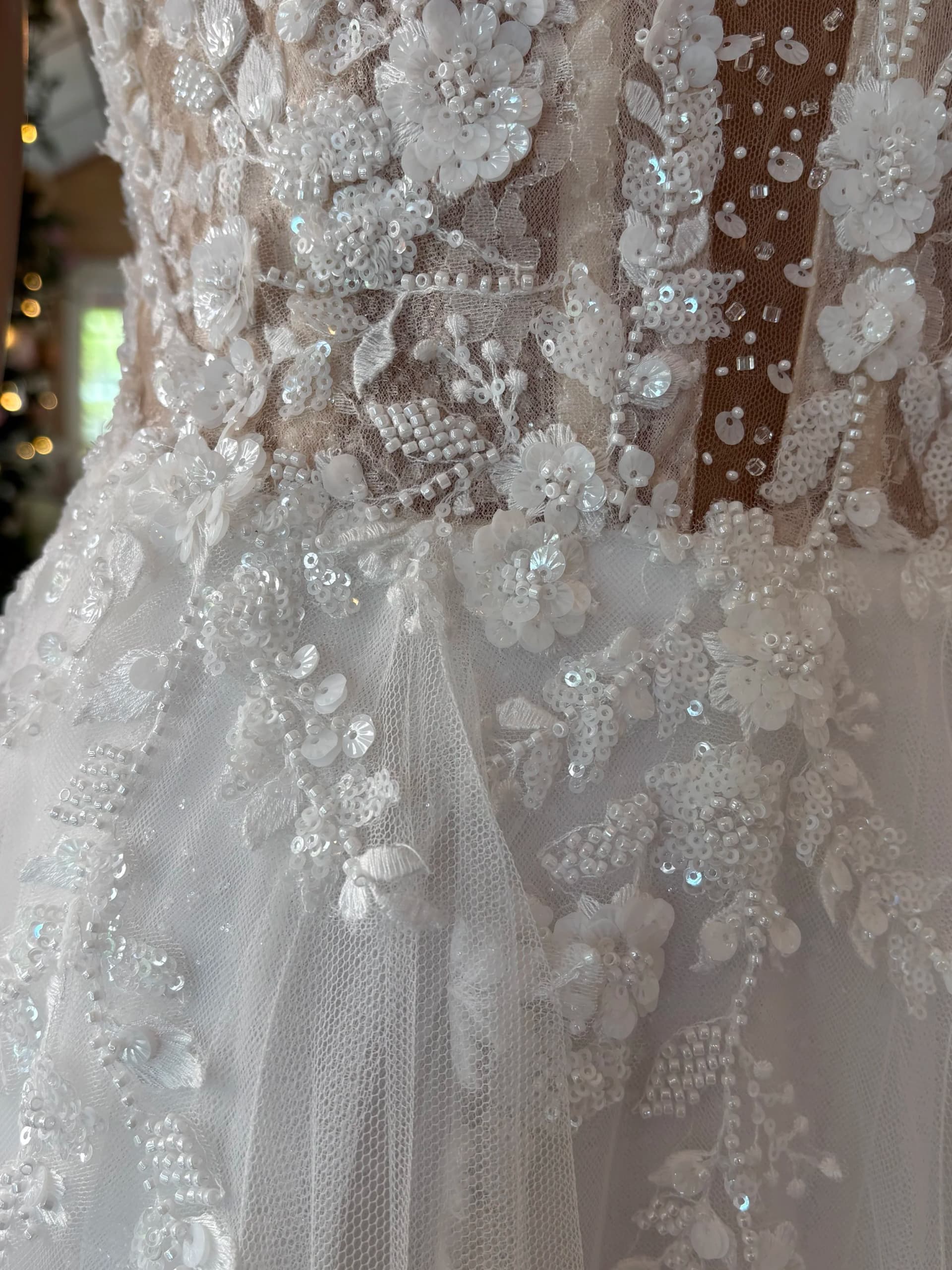 Dittemarie – Preloved brudekjole str. 40 - billede 7