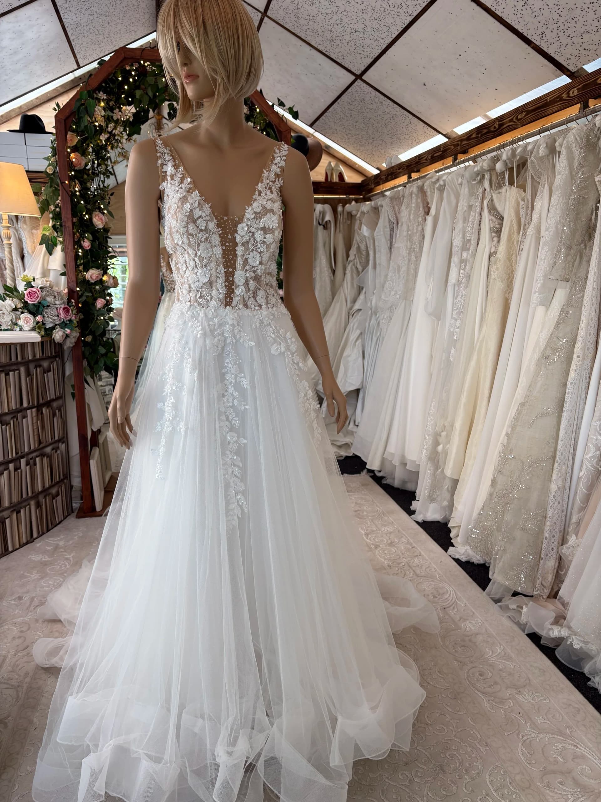 Dittemarie – Preloved brudekjole str. 40 - billede 1