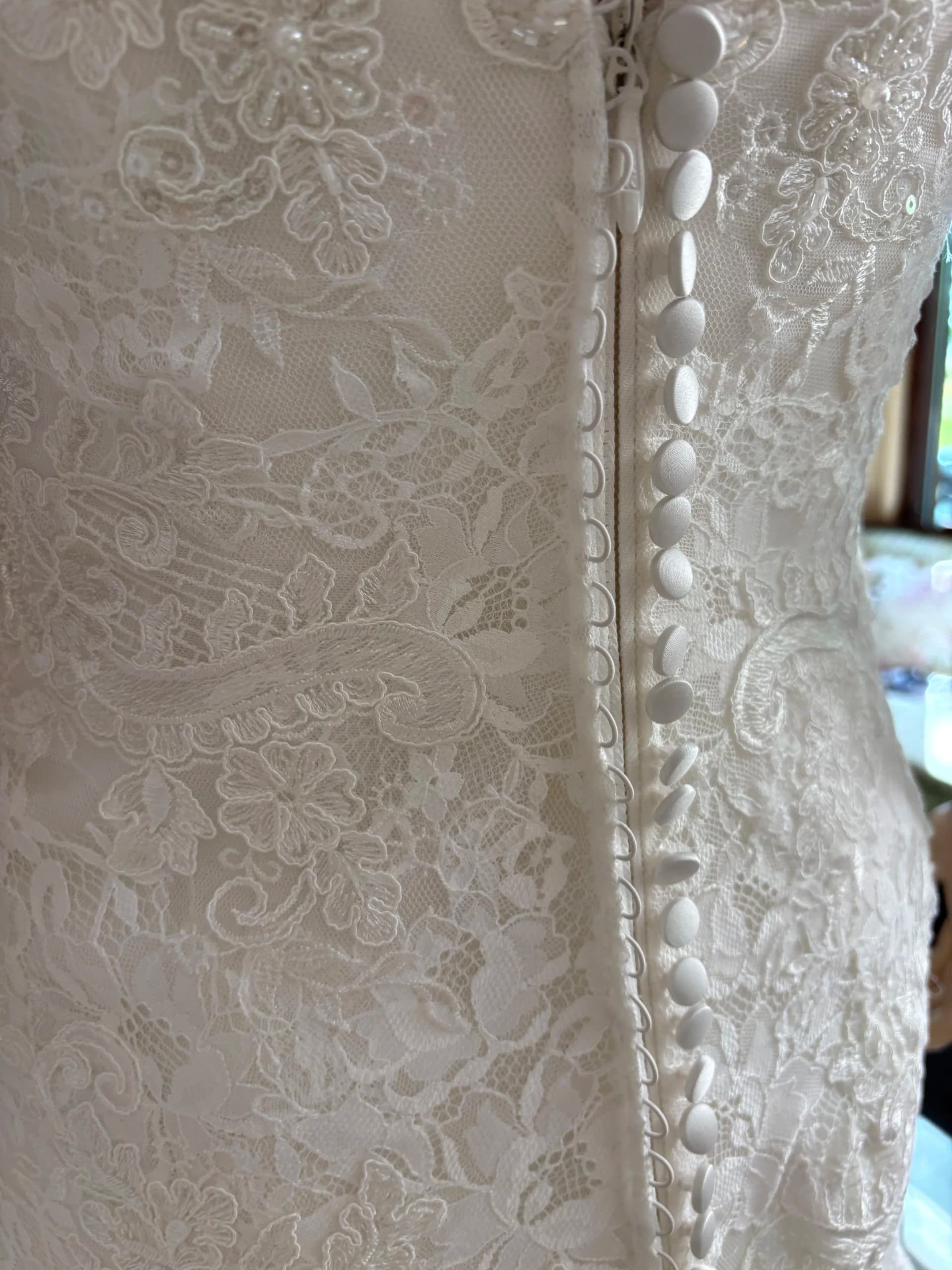 Petrine – Preloved brudekjole str. 36 - billede 6