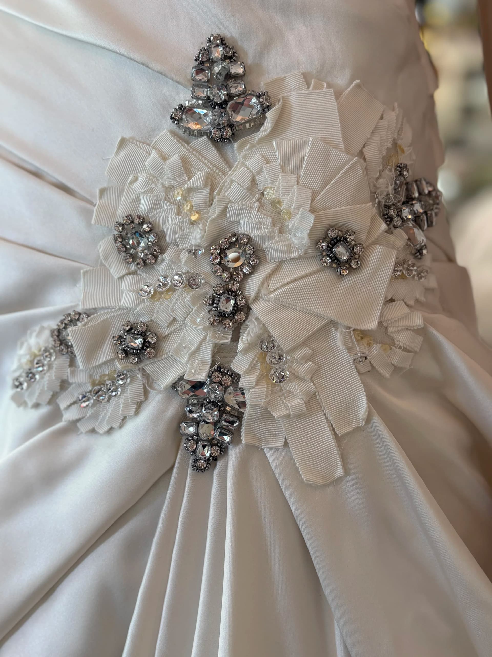 Dorethe – Preloved brudekjole str. 36 - billede 9