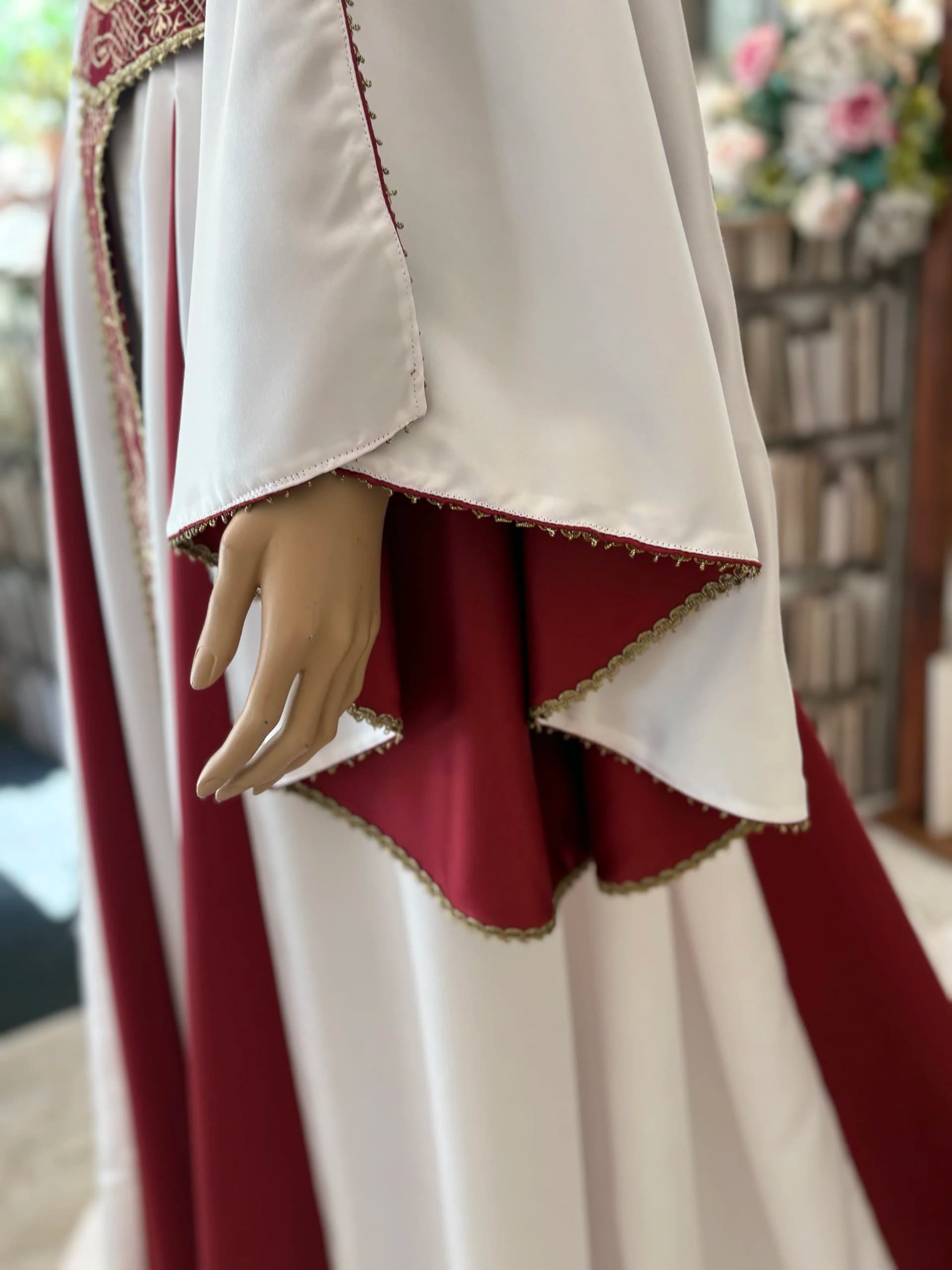 Agnes – Preloved brudekjole str. 38-40 - billede 13