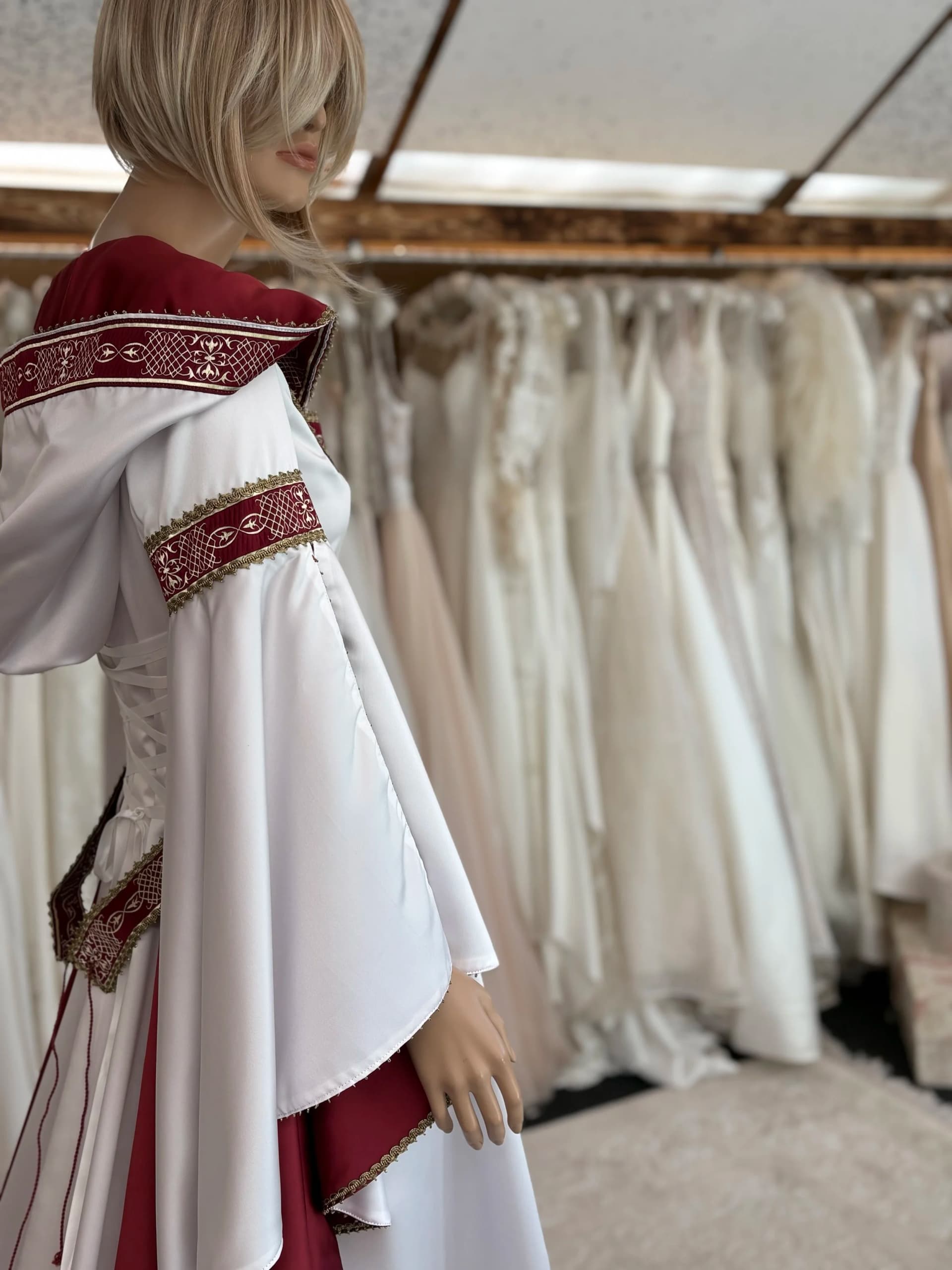 Agnes – Preloved brudekjole str. 38-40 - billede 17