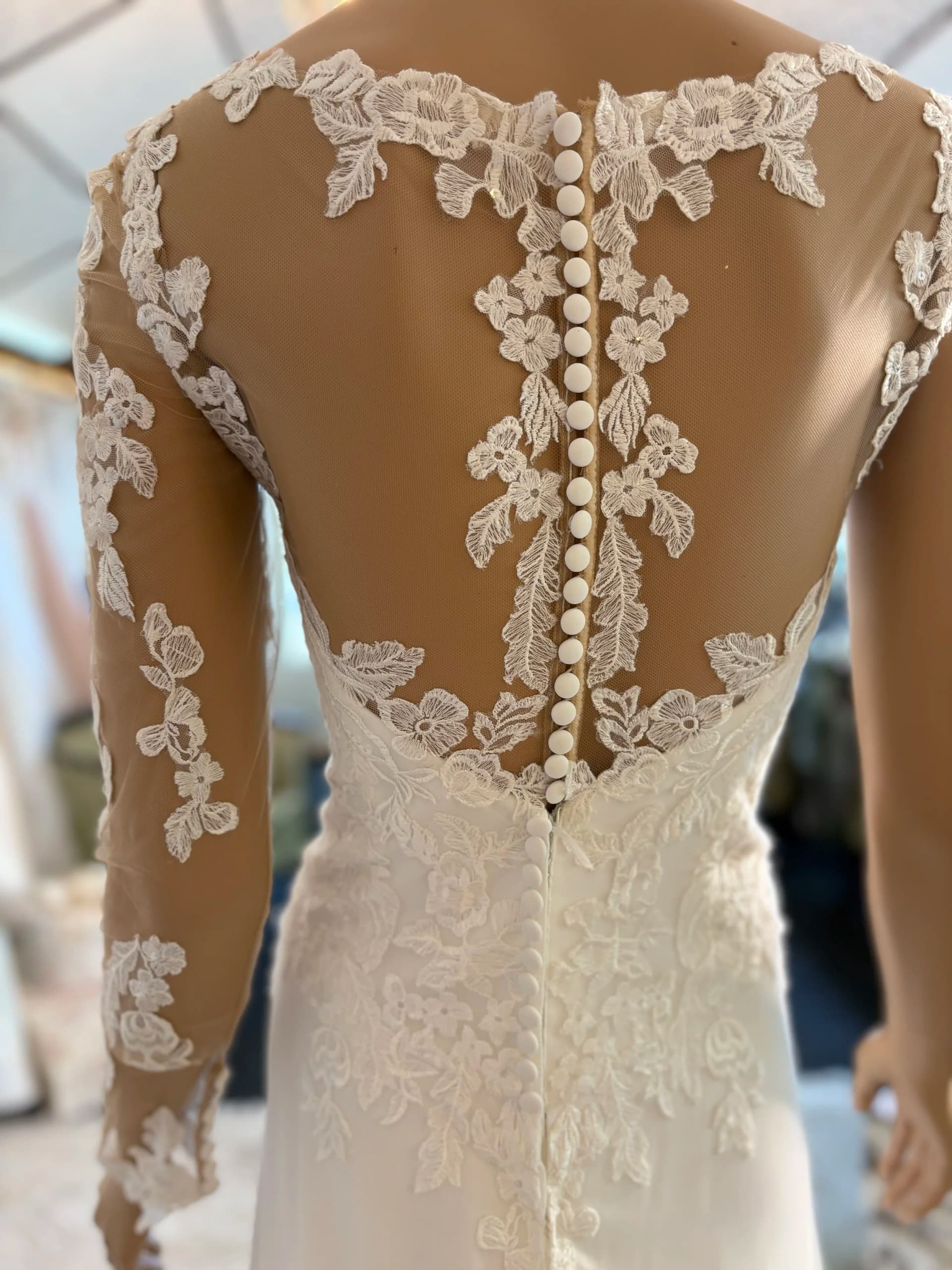 Belinda – Preloved brudekjole str. 40 - billede 2