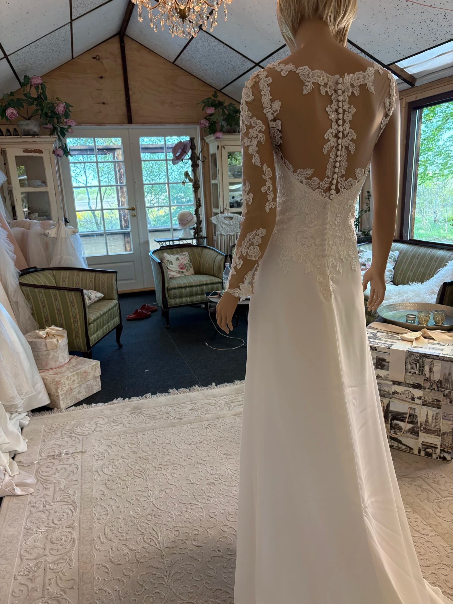 Belinda – Preloved brudekjole str. 40 - billede 6