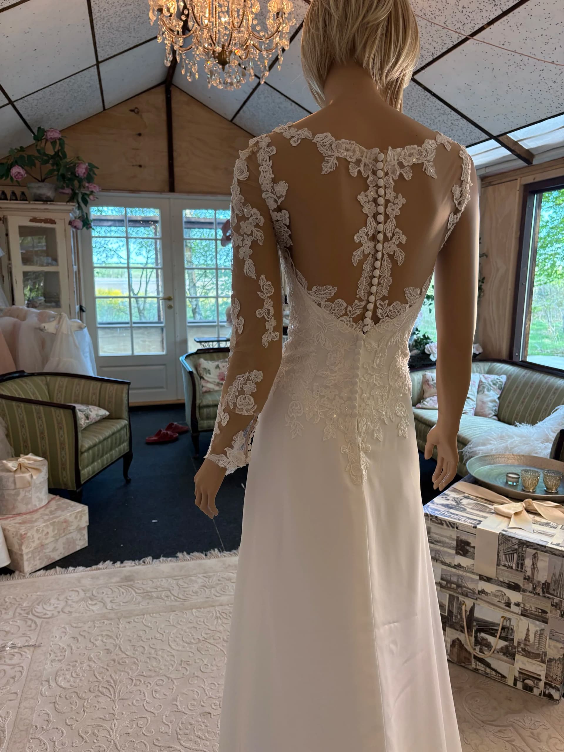 Belinda – Preloved brudekjole str. 40 - billede 5