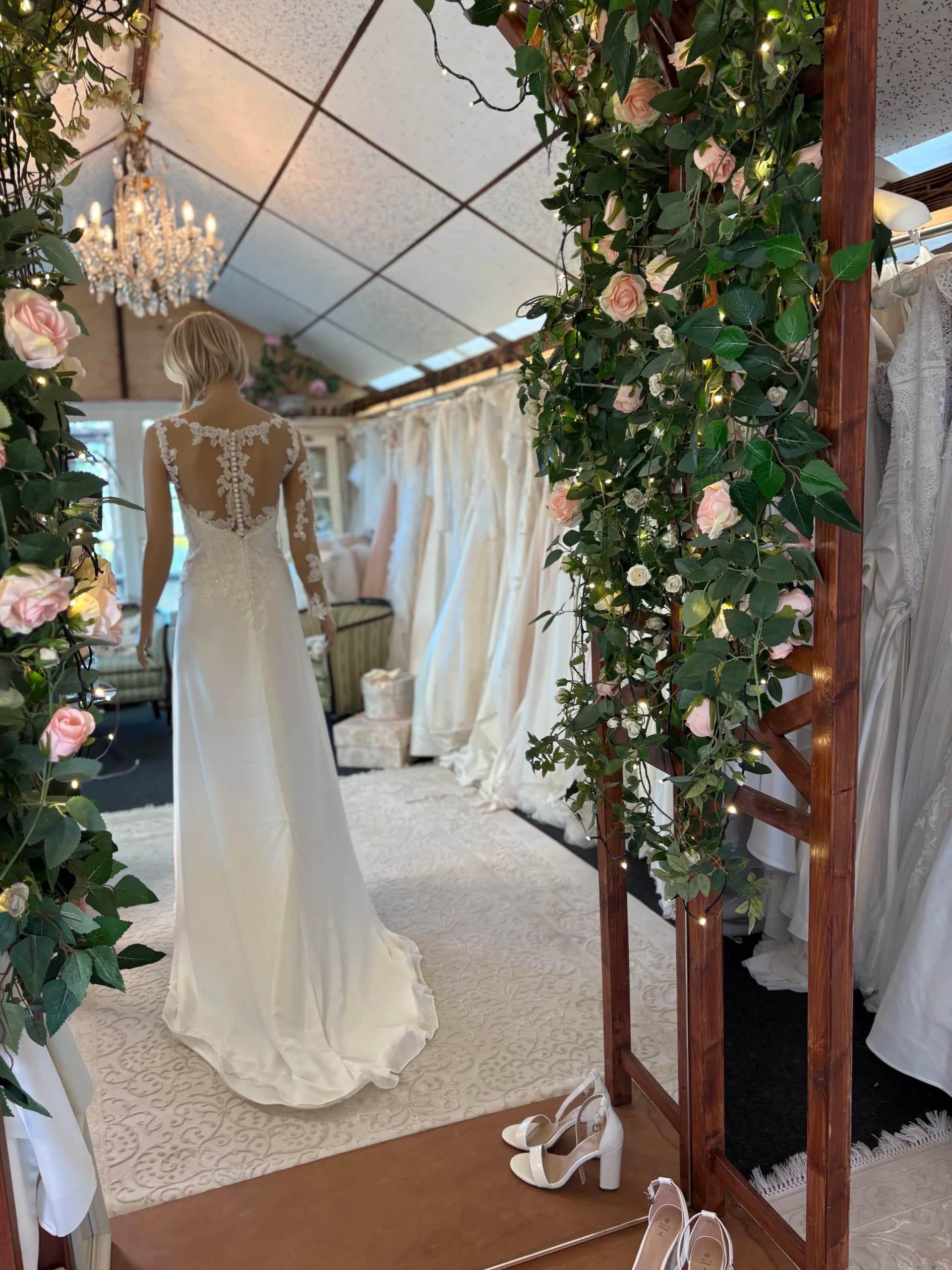 Belinda – Preloved brudekjole str. 40 - billede 9