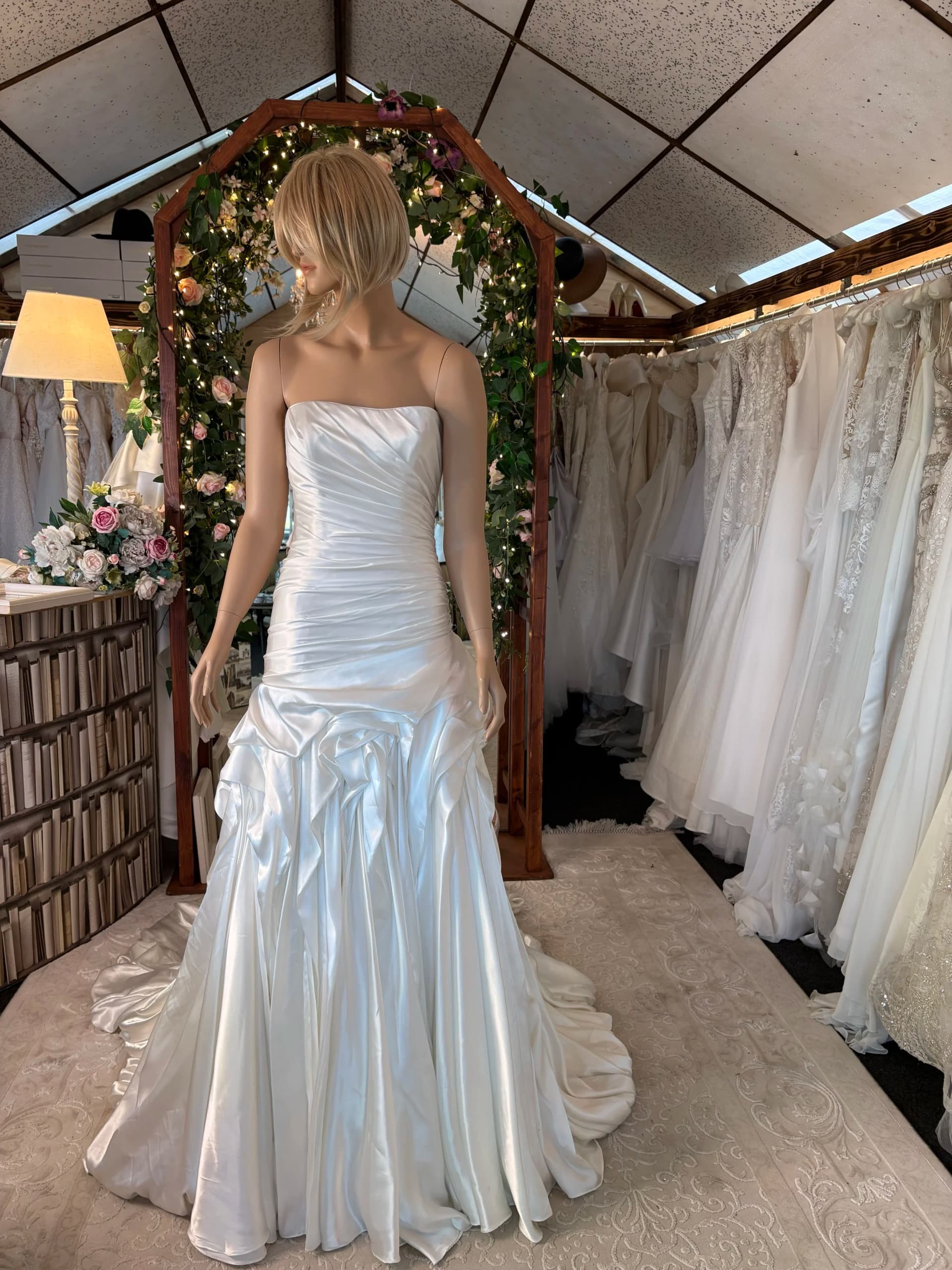 Samora – Preloved brudekjole str. 38 - billede 1