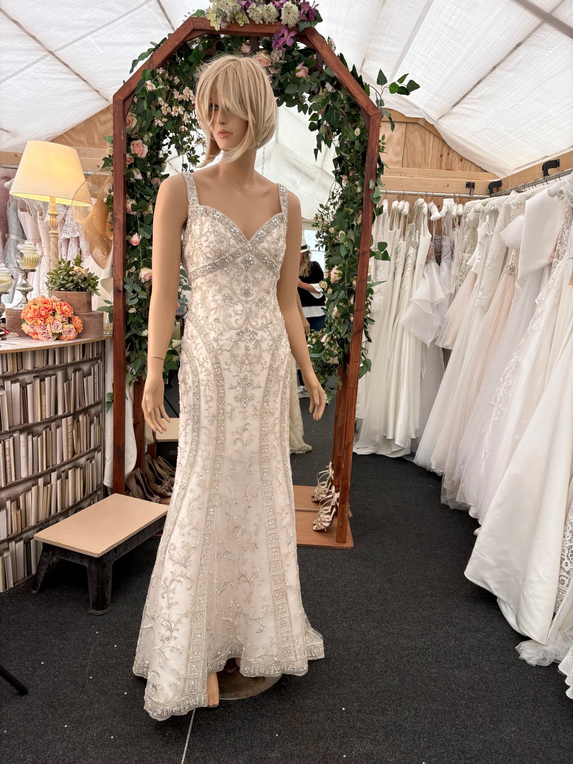 Sofia – Preloved brudekjole str. 36 - billede 9