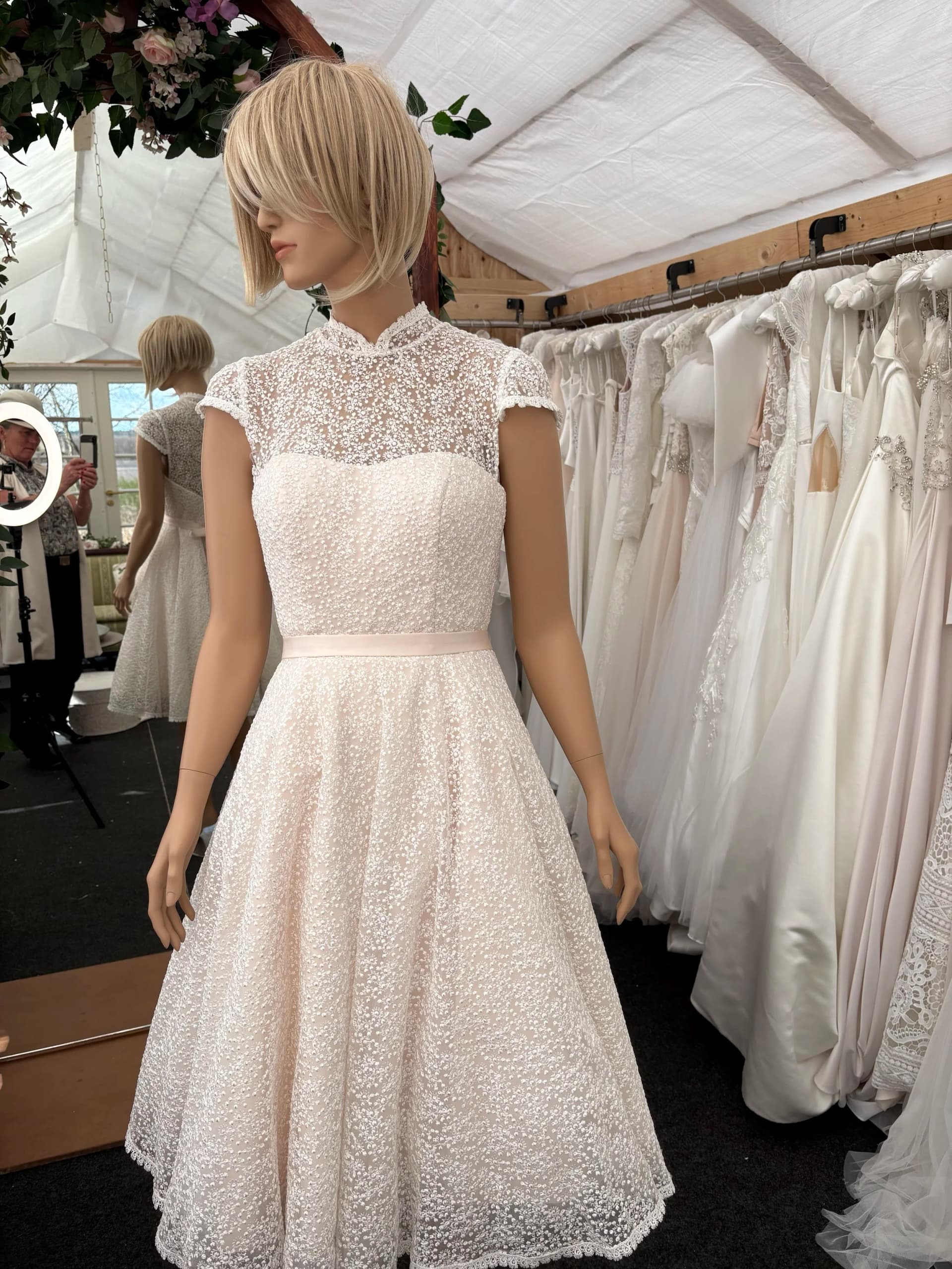 Petra – Preloved brudekjole str. 38 - billede 11