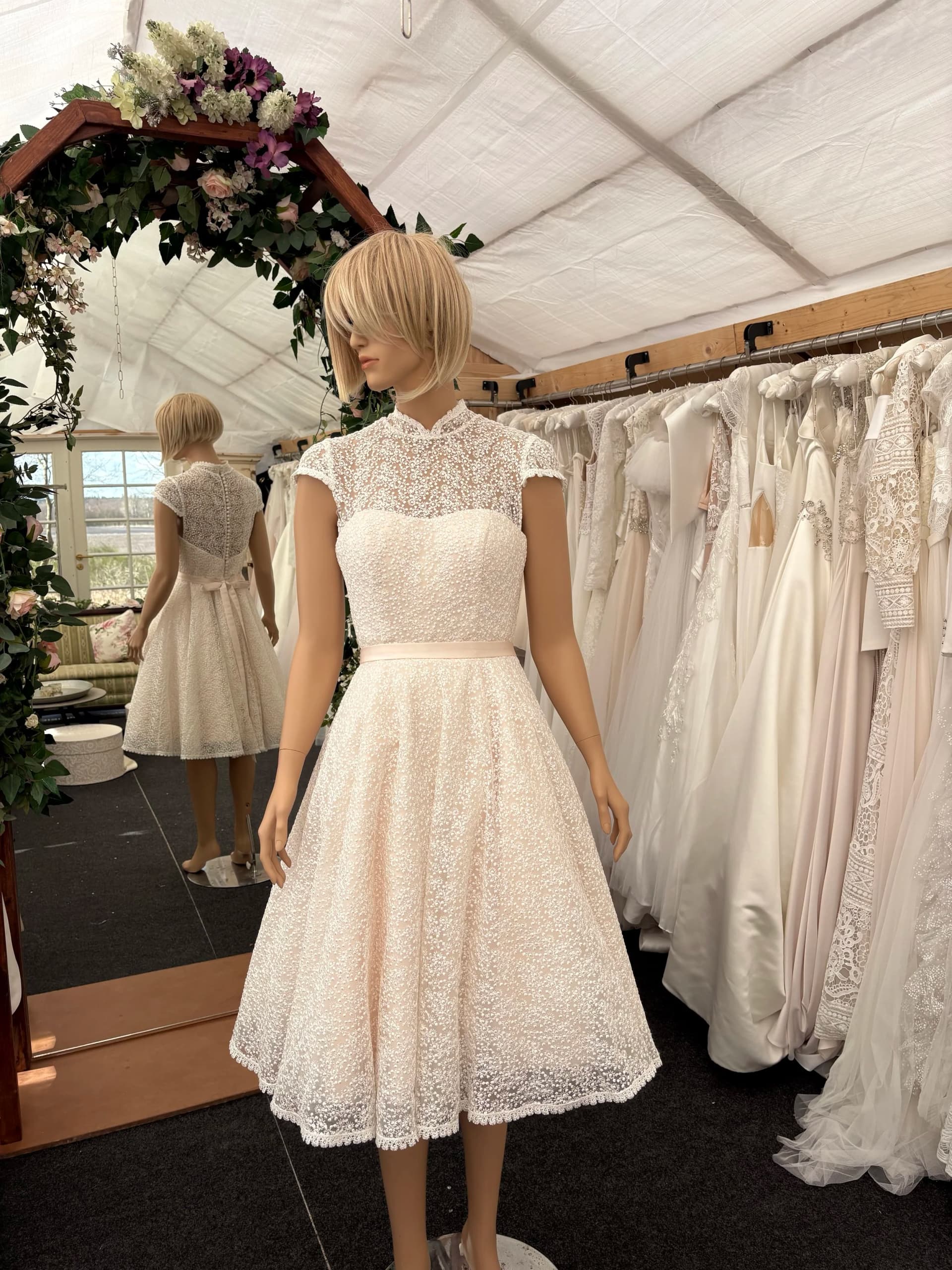 Petra – Preloved brudekjole str. 38 - billede 10