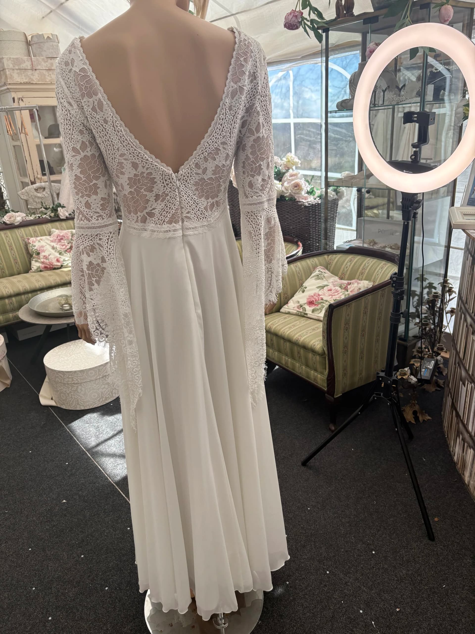 Matilde – Preloved brudekjole str. 48 - billede 3