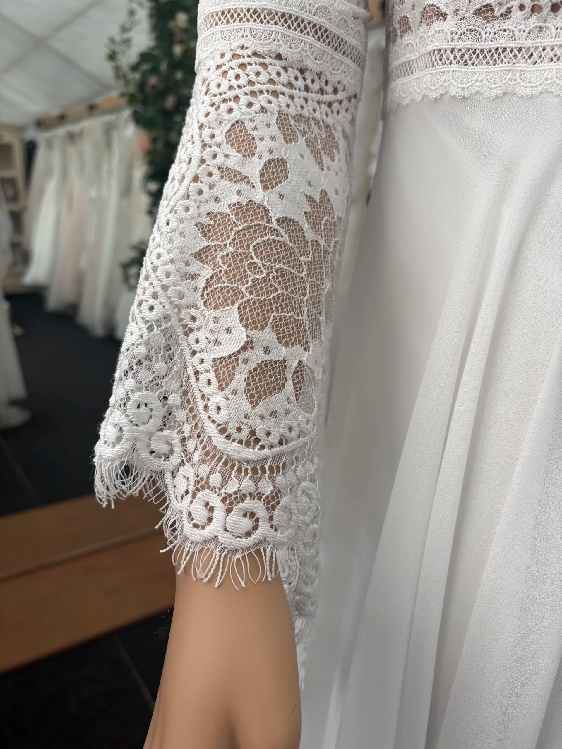 Matilde – Preloved brudekjole str. 48 - billede 5