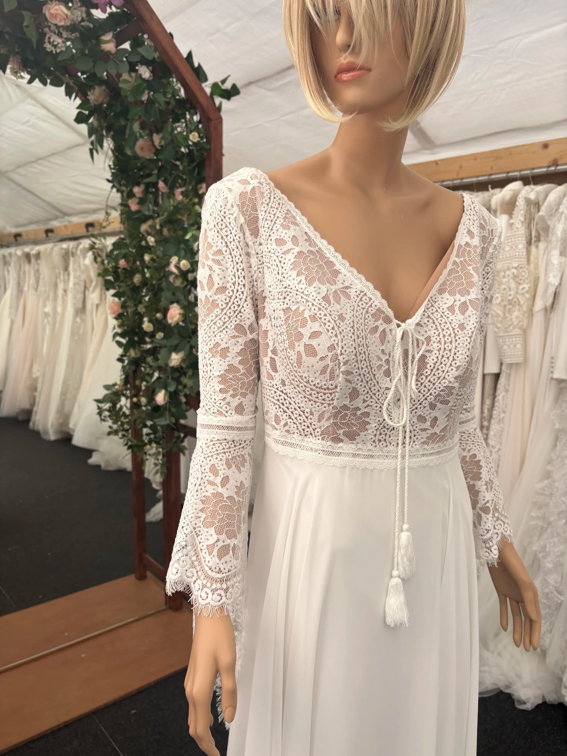Matilde – Preloved brudekjole str. 48 - billede 1