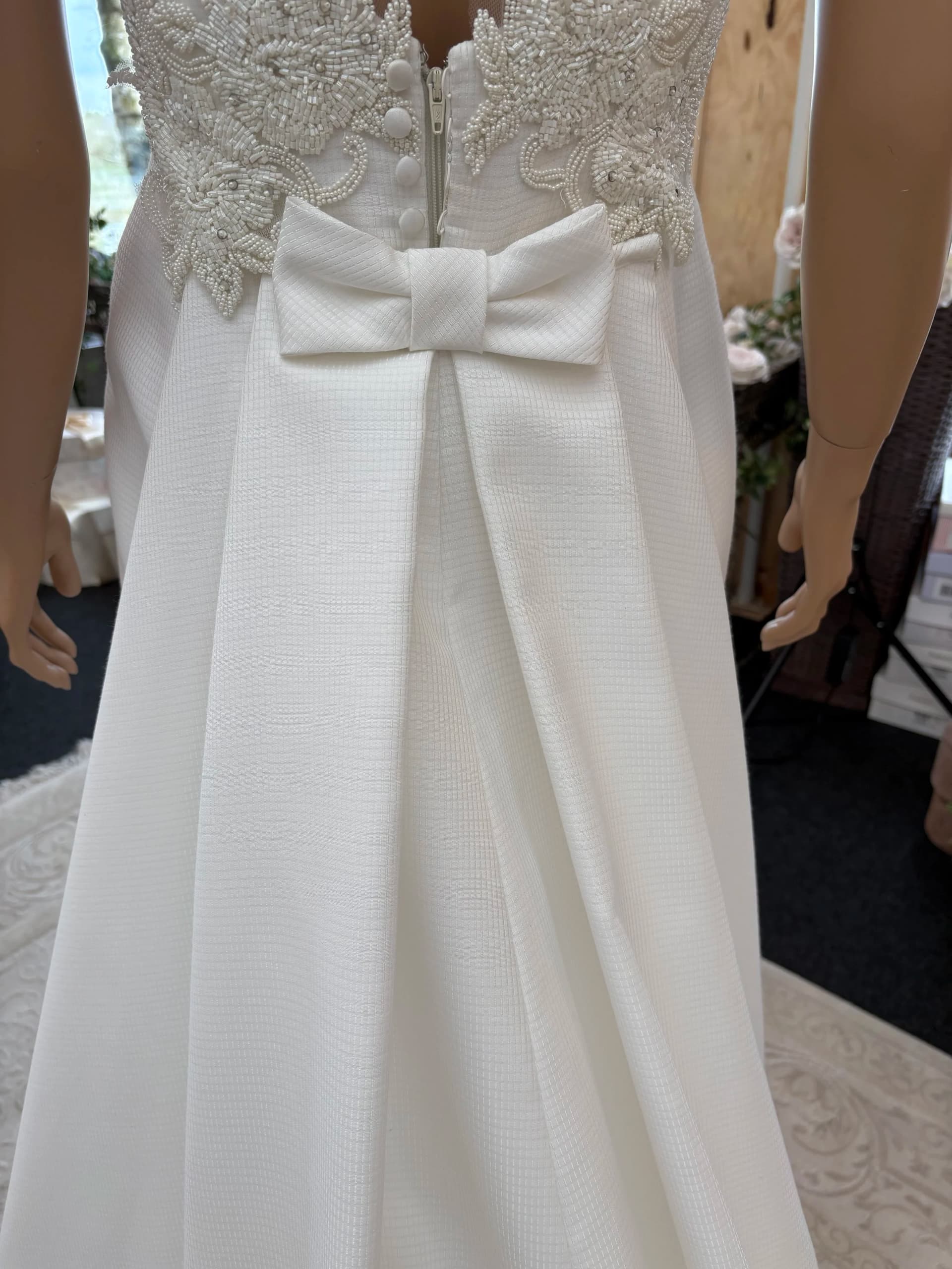 Asta - Preloved brudekjole – str. 38 - billede 6