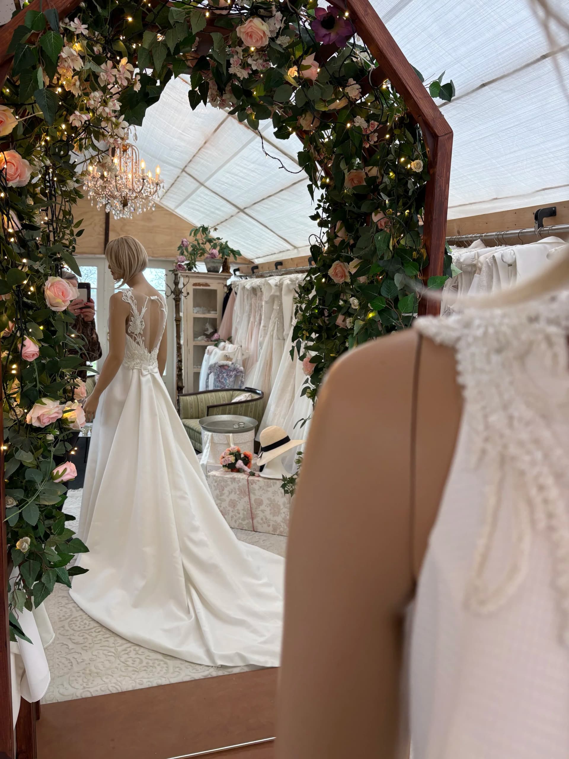 Asta - Preloved brudekjole – str. 38 - billede 2
