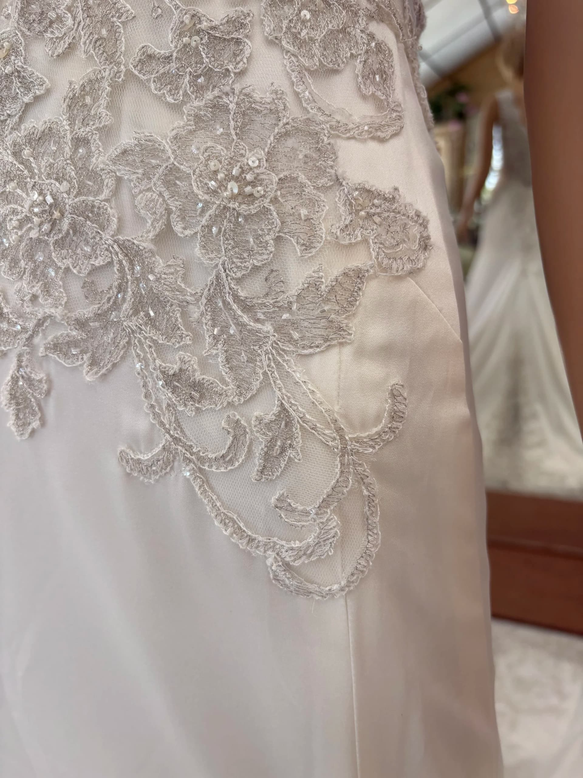 Linette – Preloved brudekjole str. 36 - billede 7