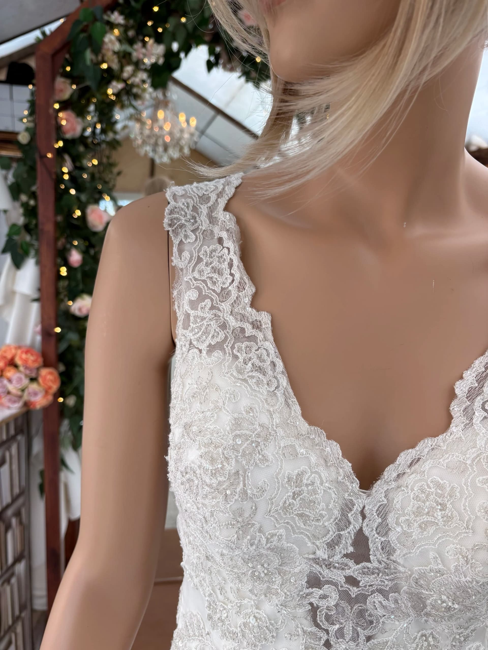 Linette – Preloved brudekjole str. 36 - billede 2