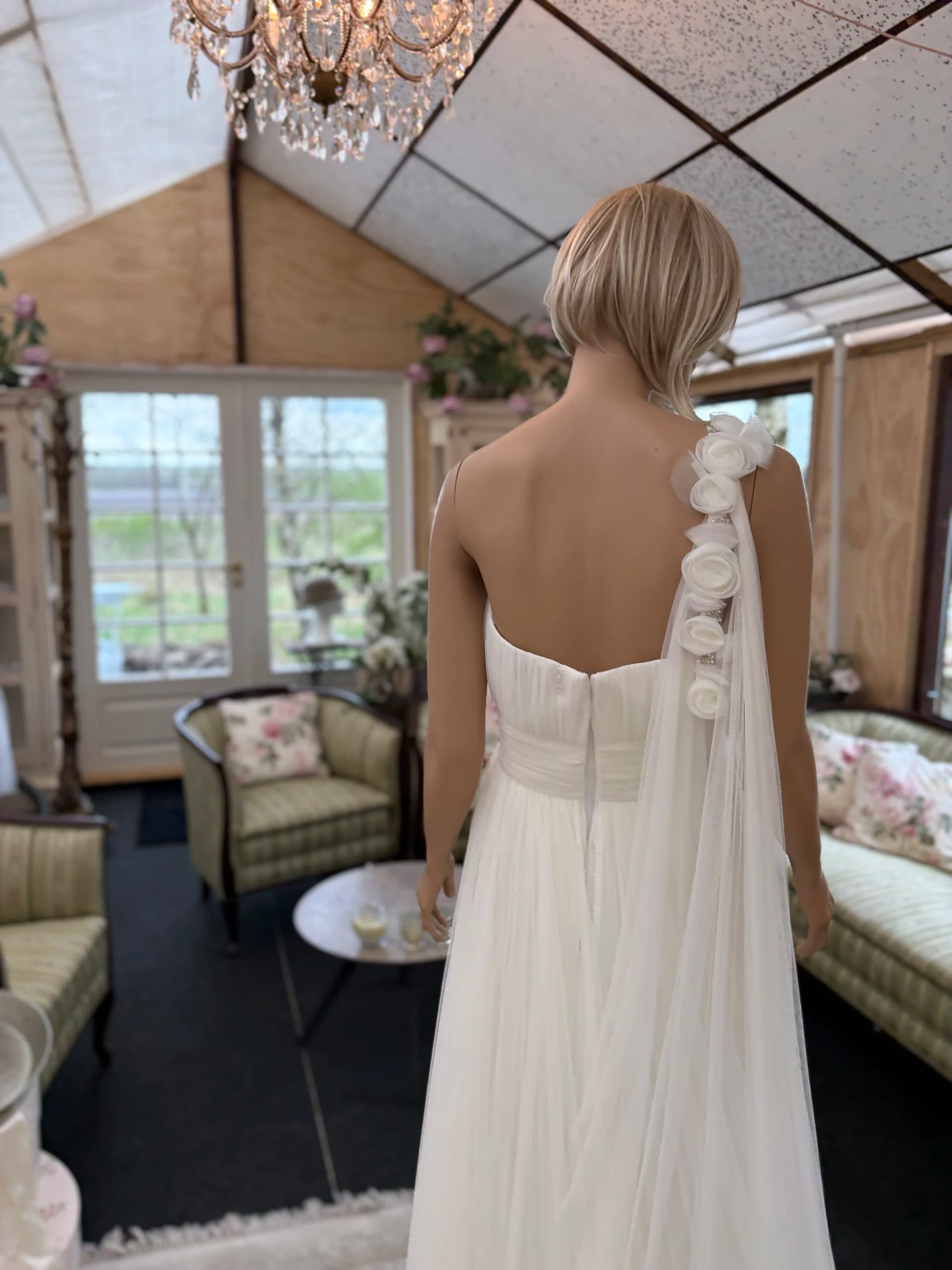 Bolette – Preloved brudekjole str. 42 - billede 1