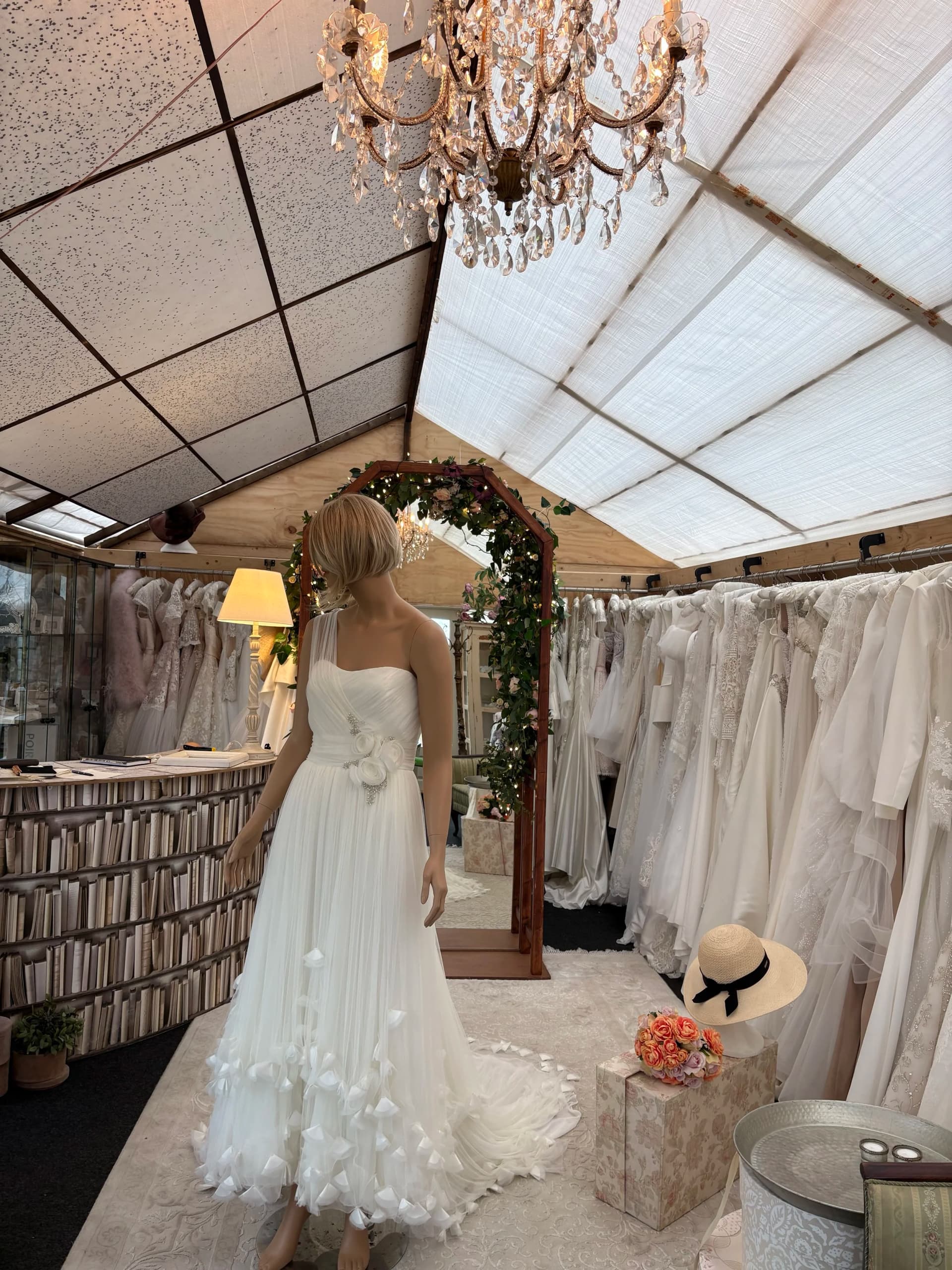 Bolette – Preloved brudekjole str. 42 - billede 5