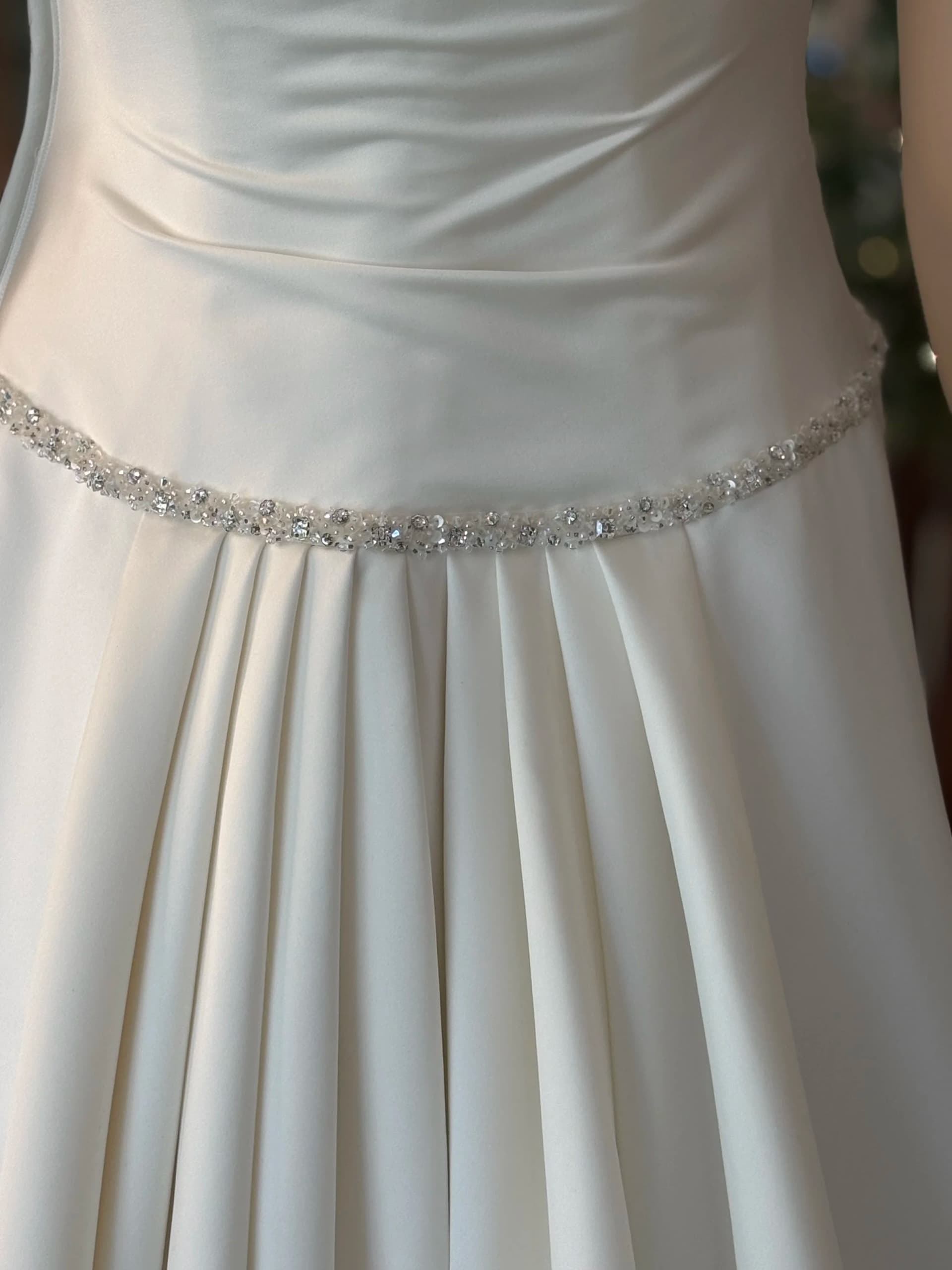 Petra – Preloved brudekjole str. 36-38 - billede 6
