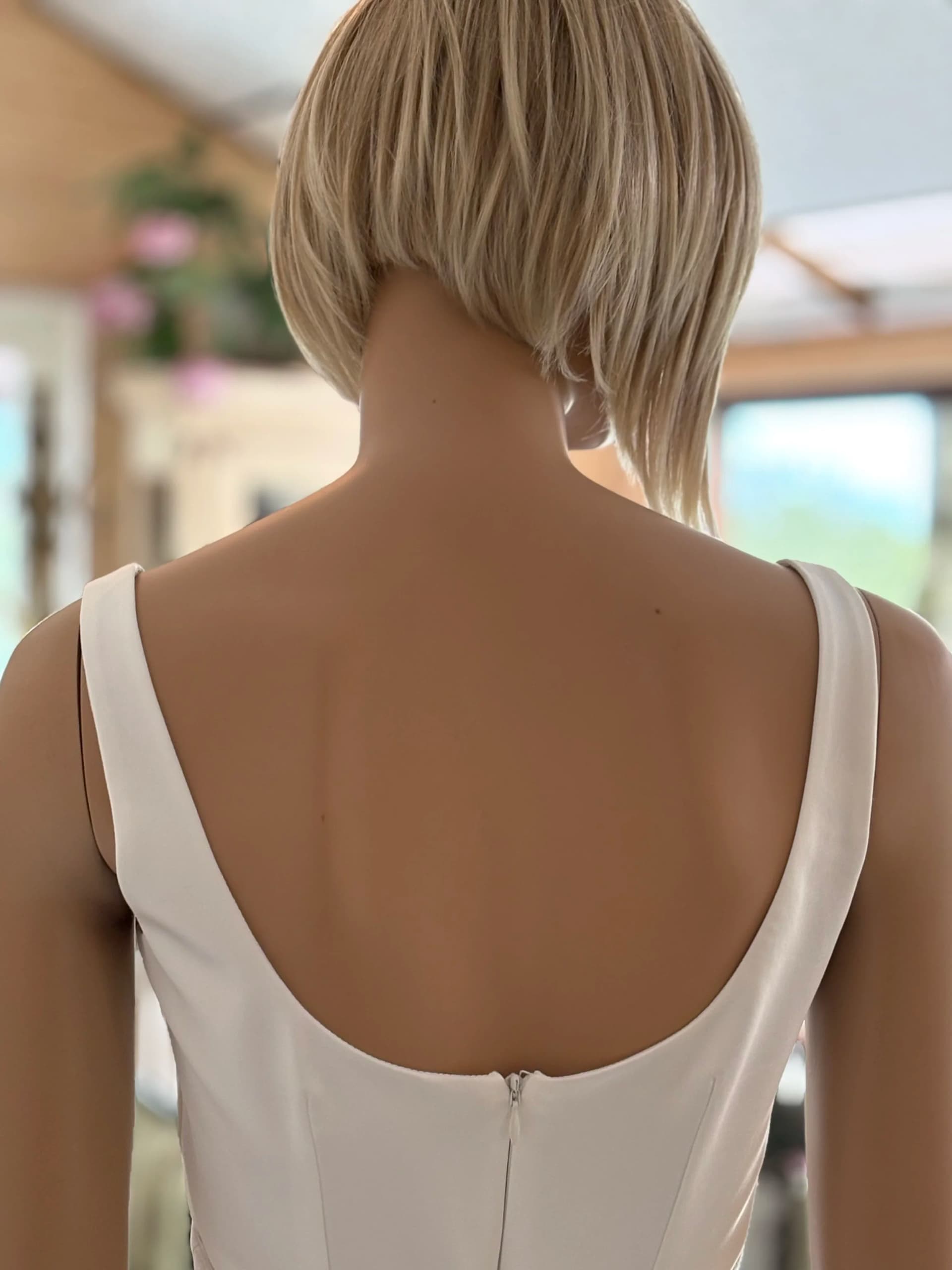 Vera – Preloved 2-delt brudekjole str. 36 - billede 5