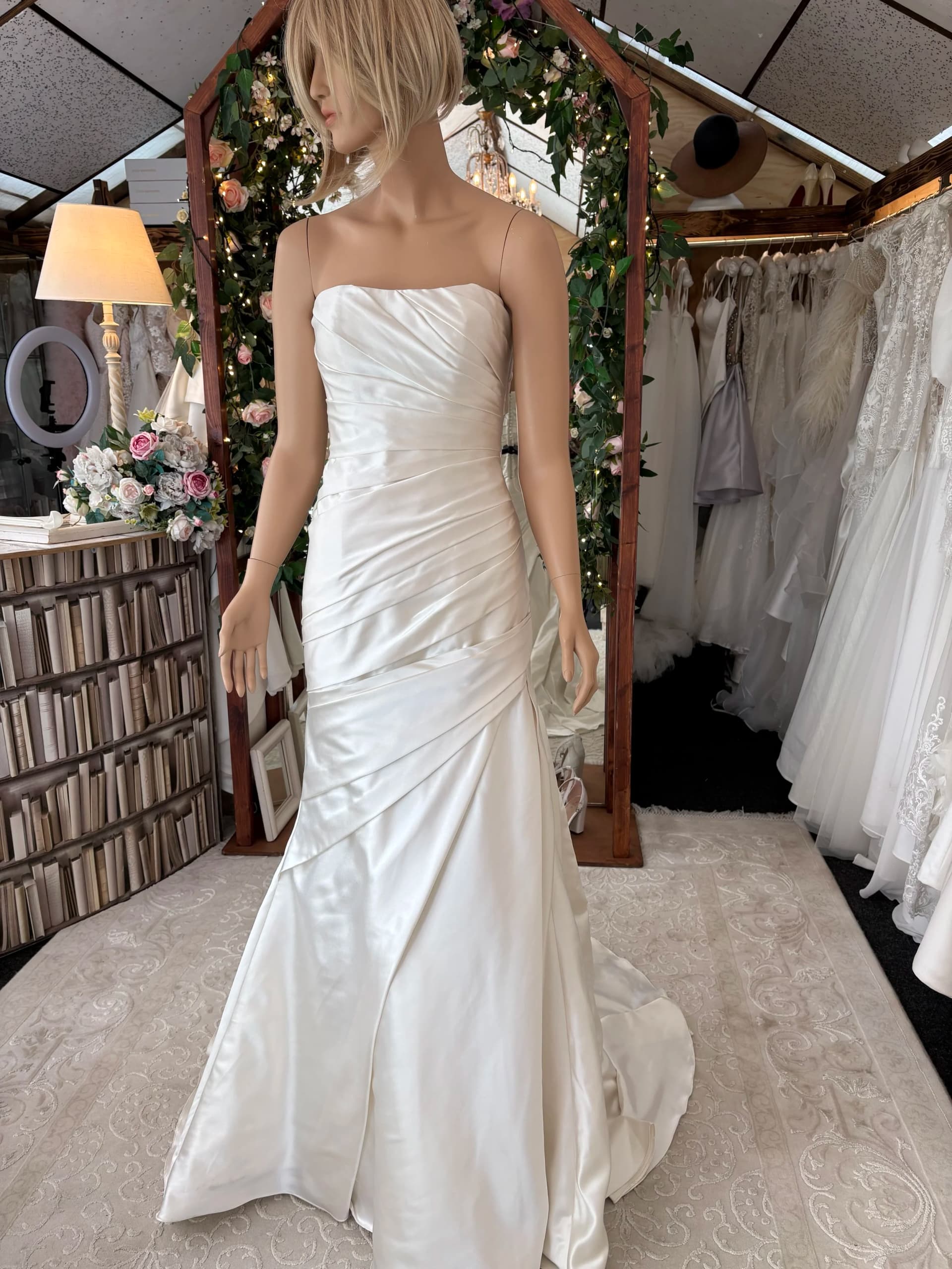 Tove – Preloved brudekjole str. 38 - billede 2