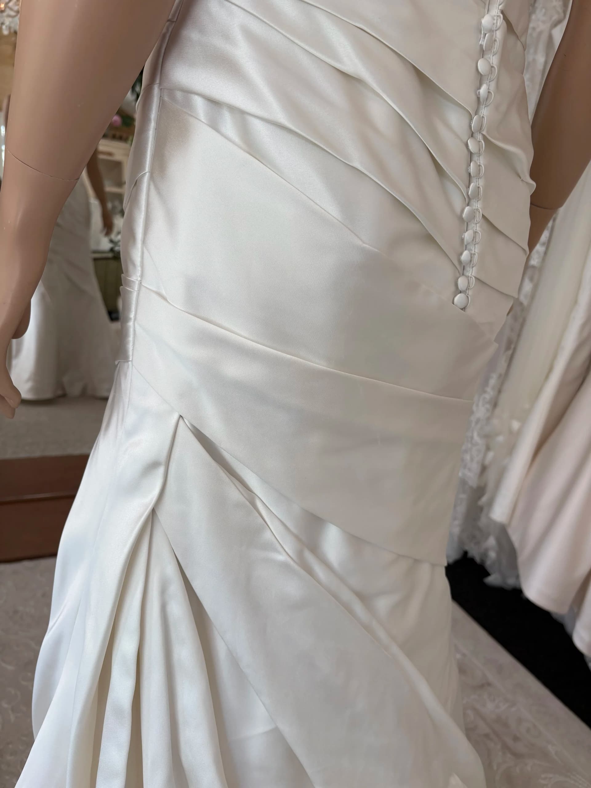 Tove – Preloved brudekjole str. 38 - billede 5