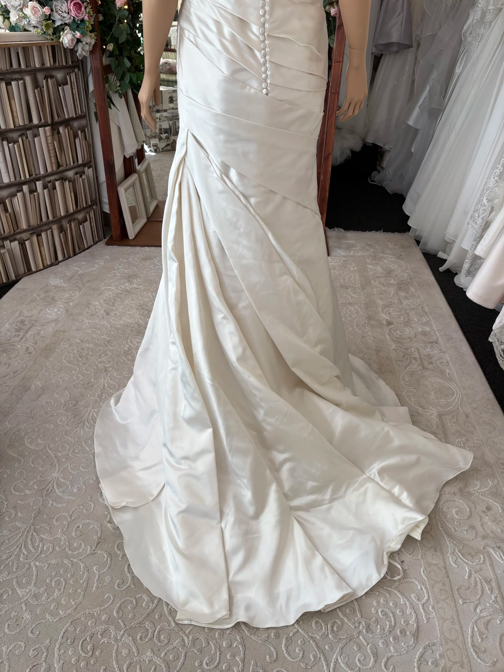 Tove – Preloved brudekjole str. 38 - billede 3