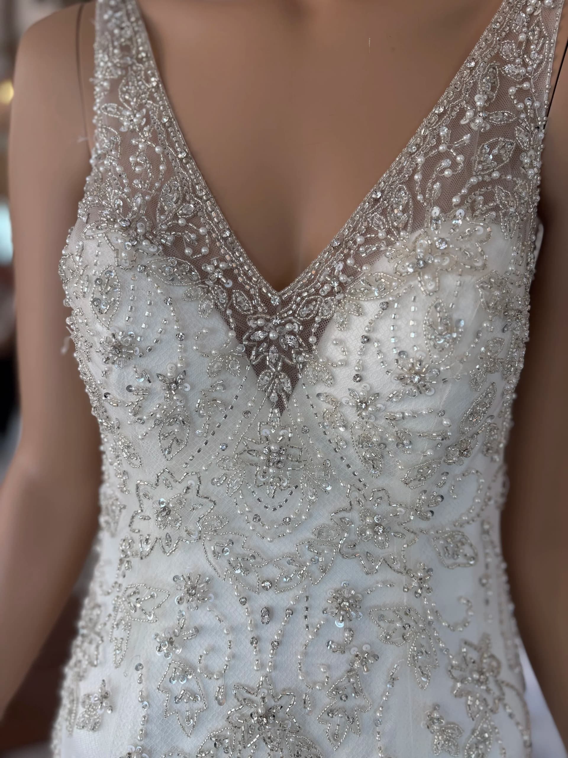 Karla – Preloved brudekjole str. 38 - billede 1