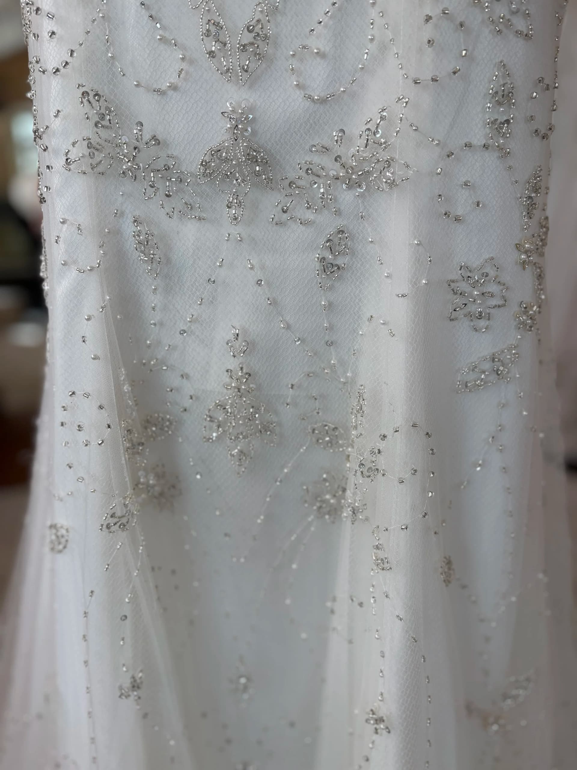 Karla – Preloved brudekjole str. 38 - billede 6