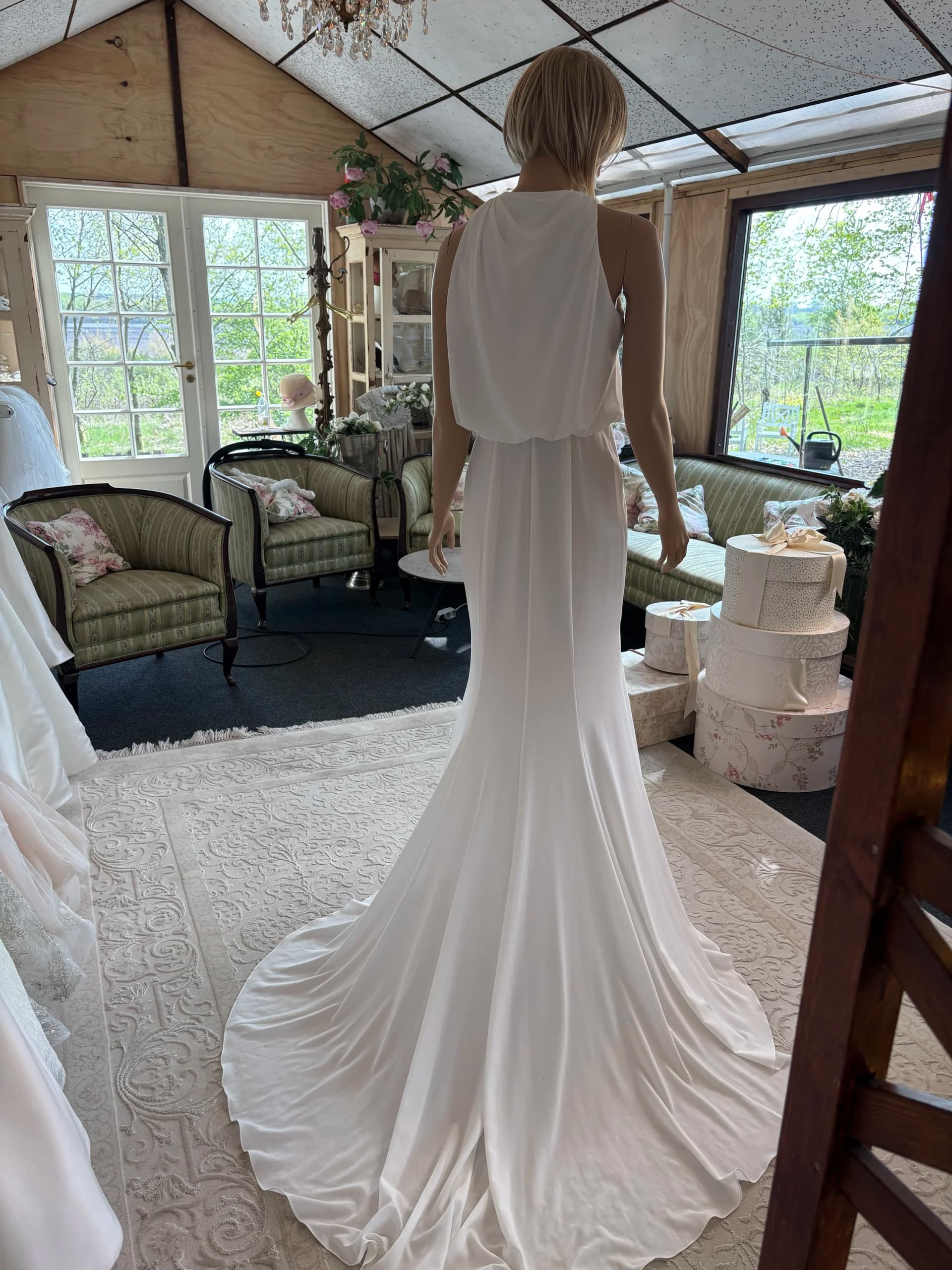 Maria – Preloved brudekjole str. 36 - billede 4