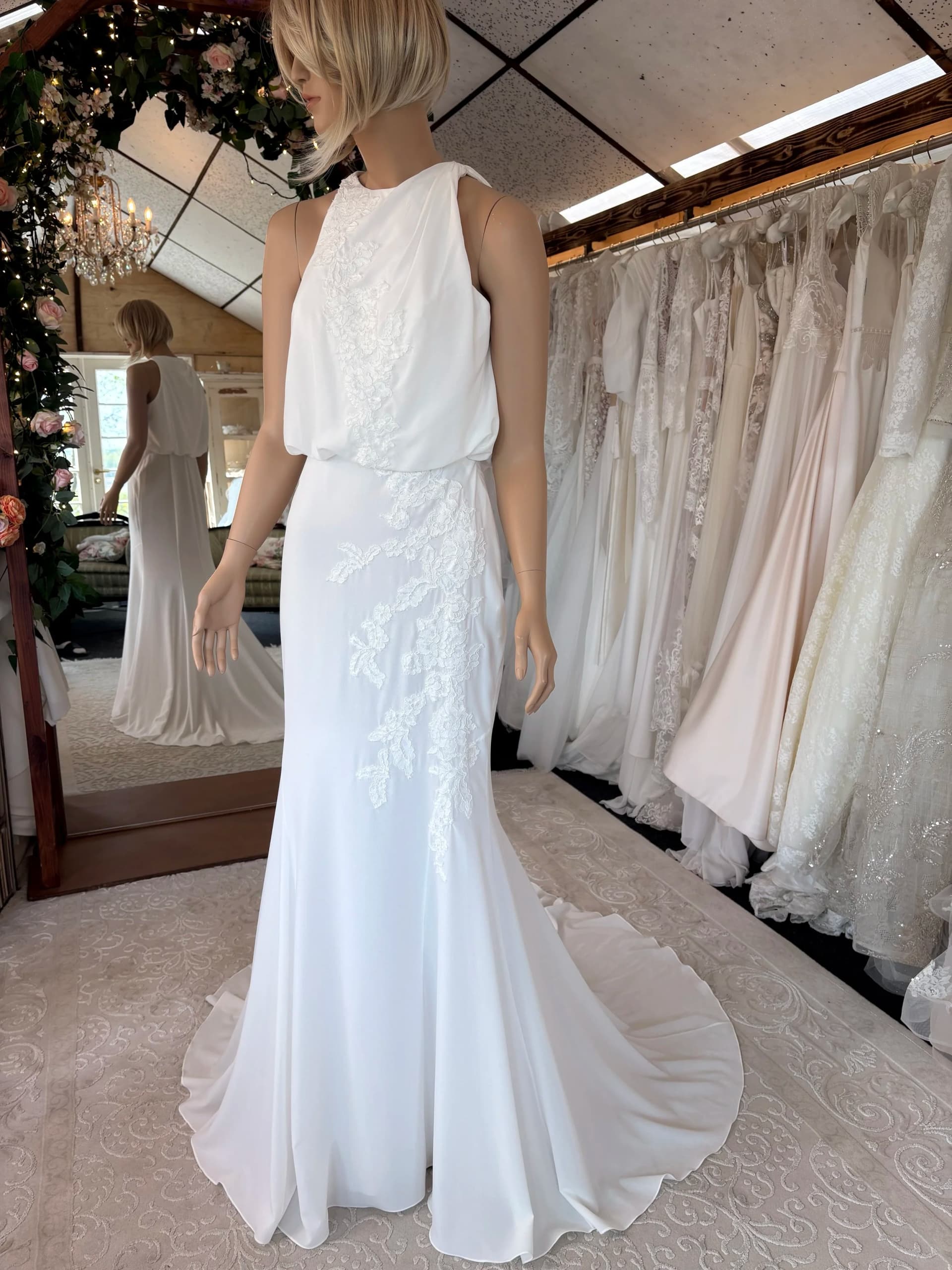 Maria – Preloved brudekjole str. 36 - billede 1