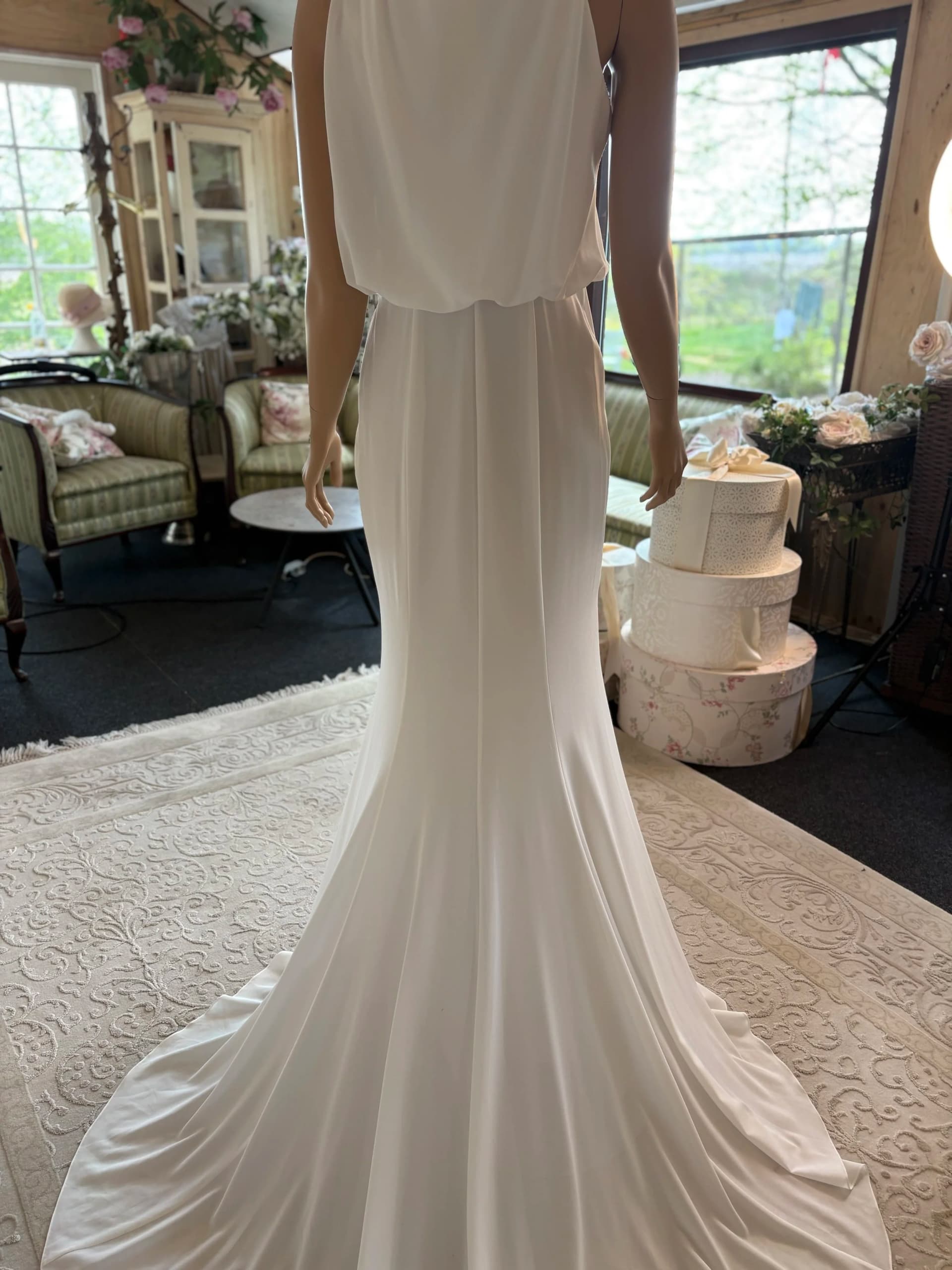 Maria – Preloved brudekjole str. 36 - billede 3