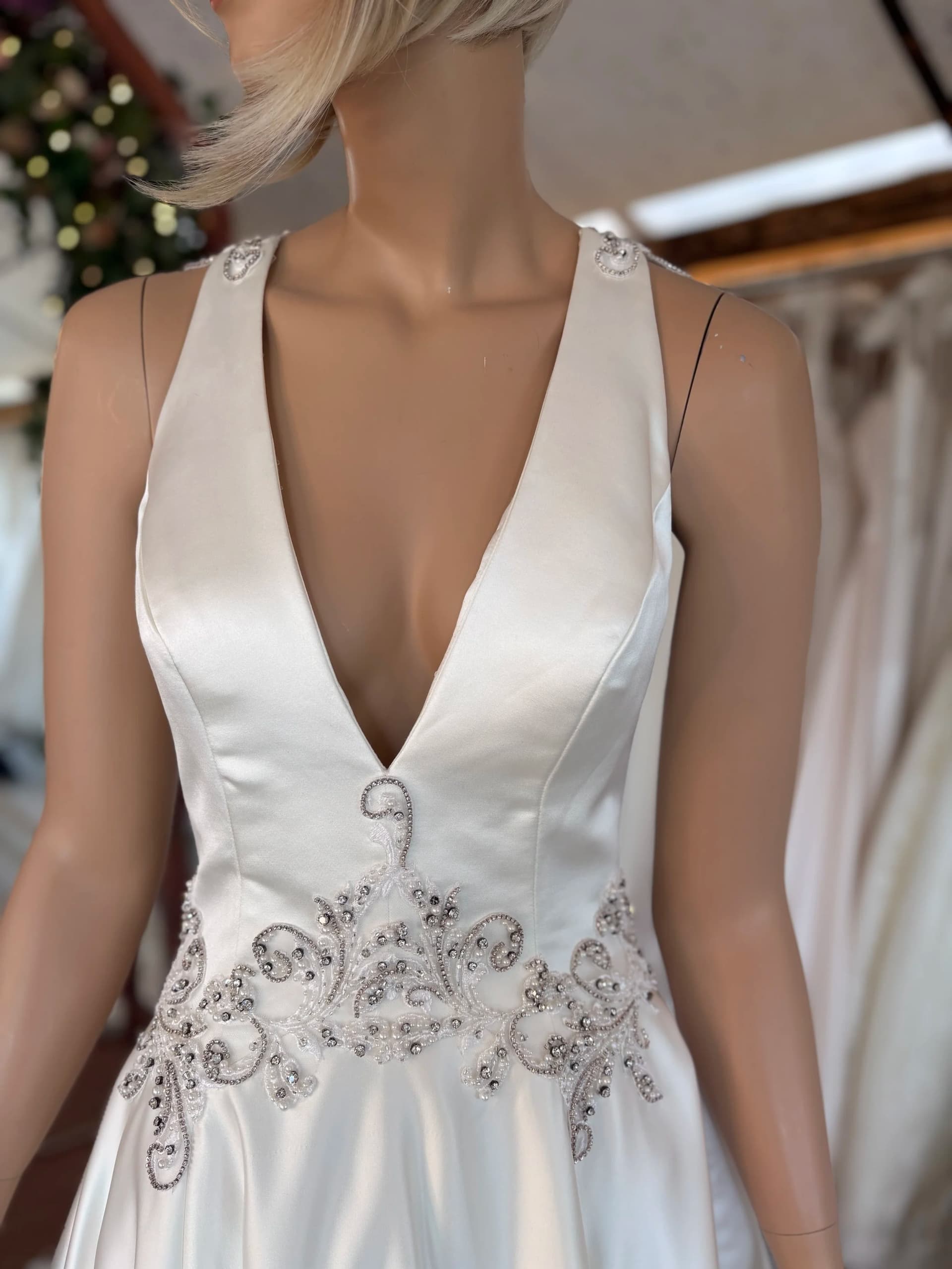 Gloria – Preloved brudekjole str. 38 - billede 8