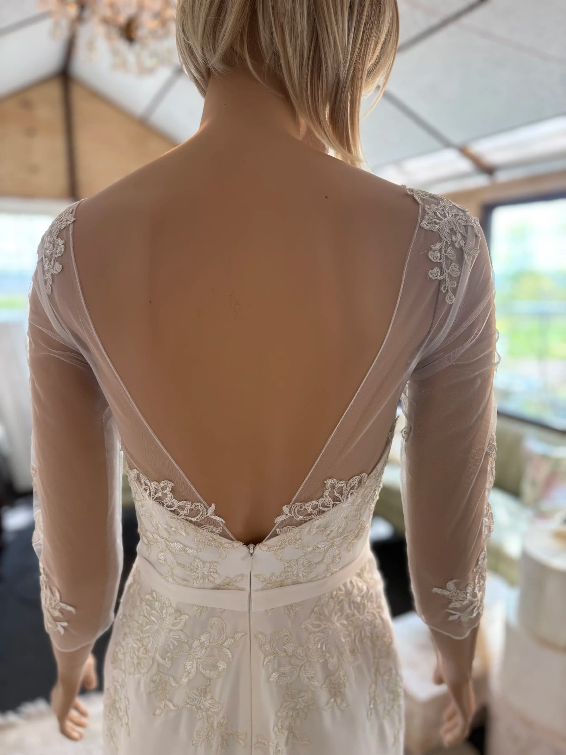 Nanna – Preloved brudebuksedragt str. 36 - billede 3