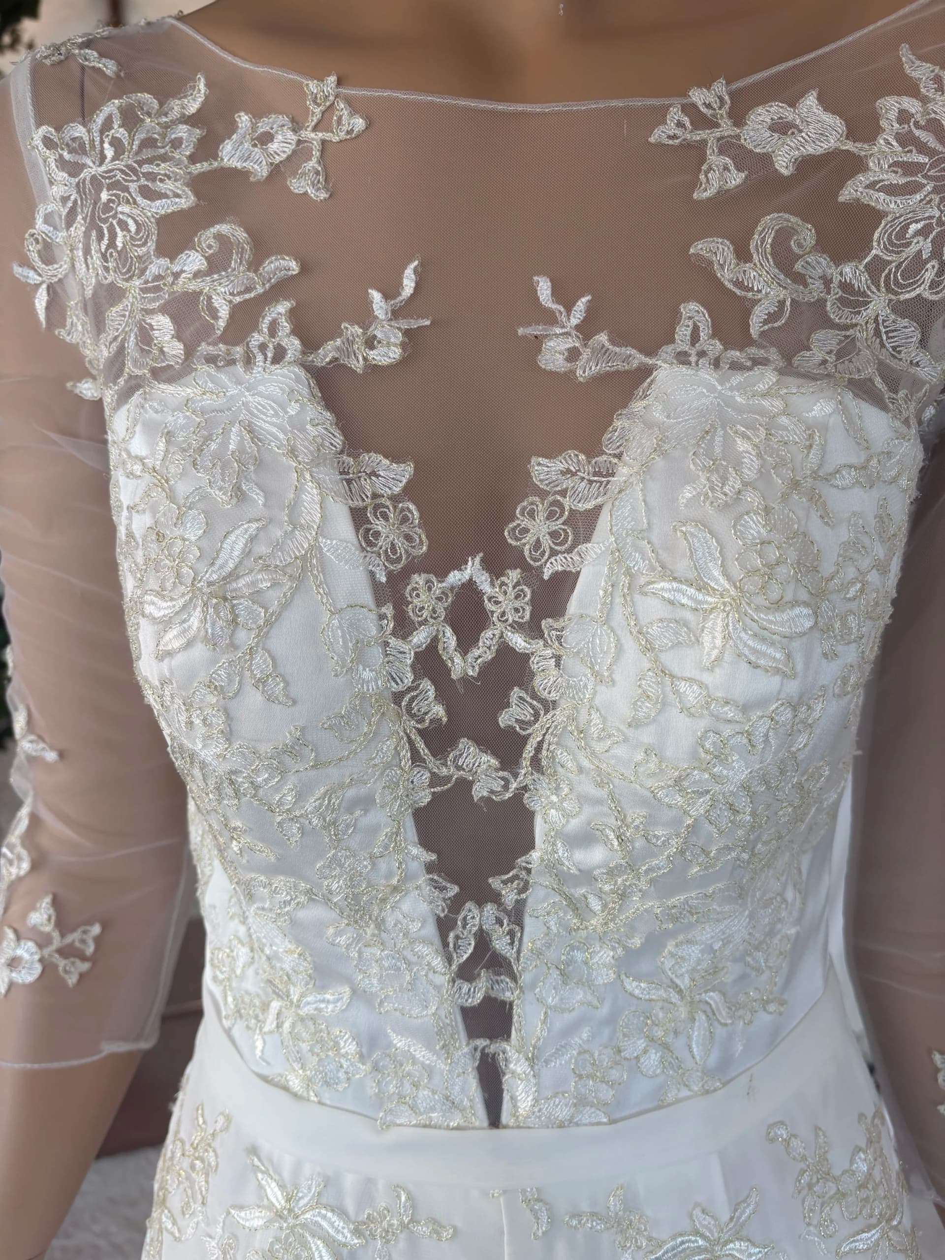 Nanna – Preloved brudebuksedragt str. 36 - billede 4