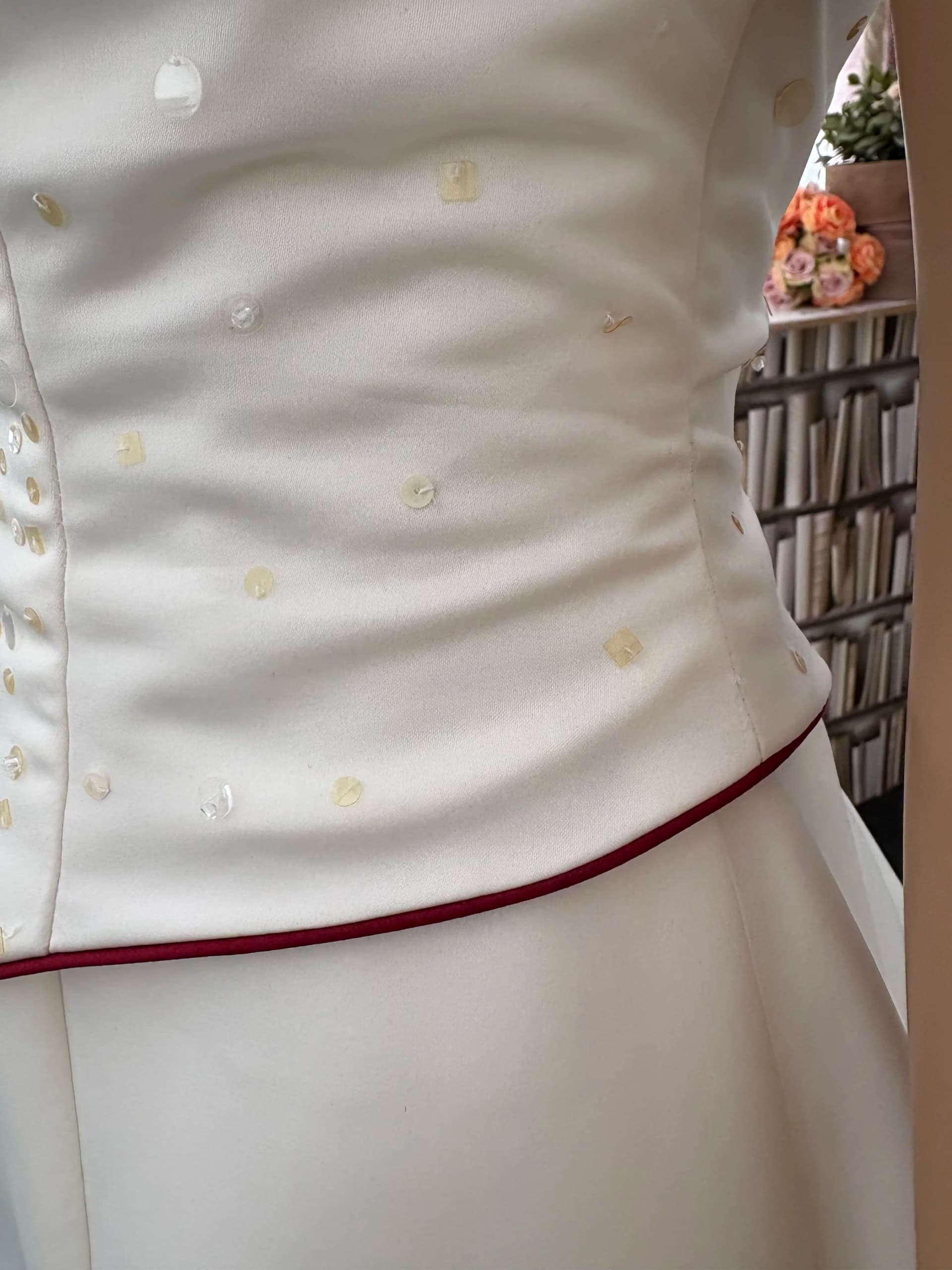 Birgitte – Preloved brudekjole str. 42 - billede 9